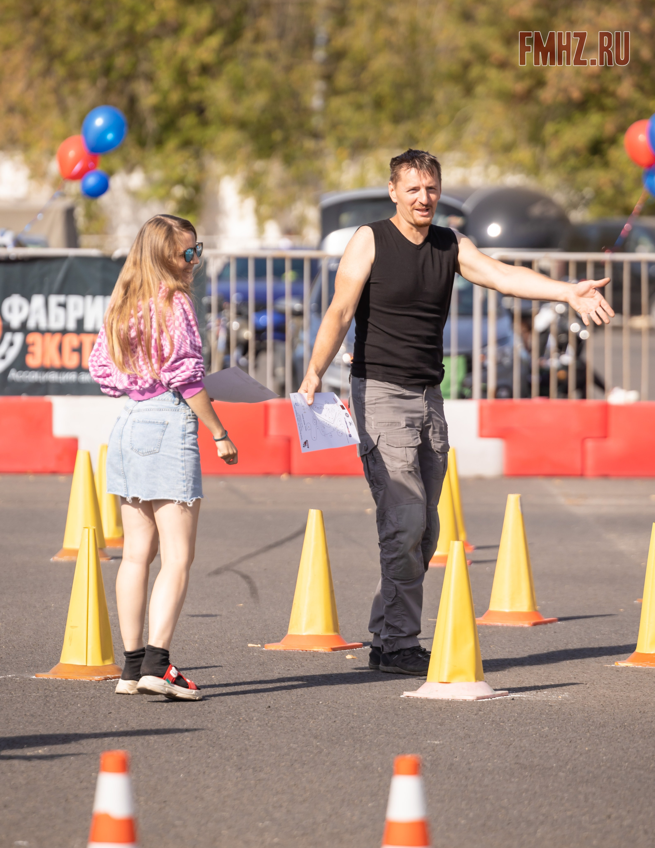 Соревнования по мотоджимхане на площадке Мосгортранс 15.09.2024. Фотограф Владимир Охрименко