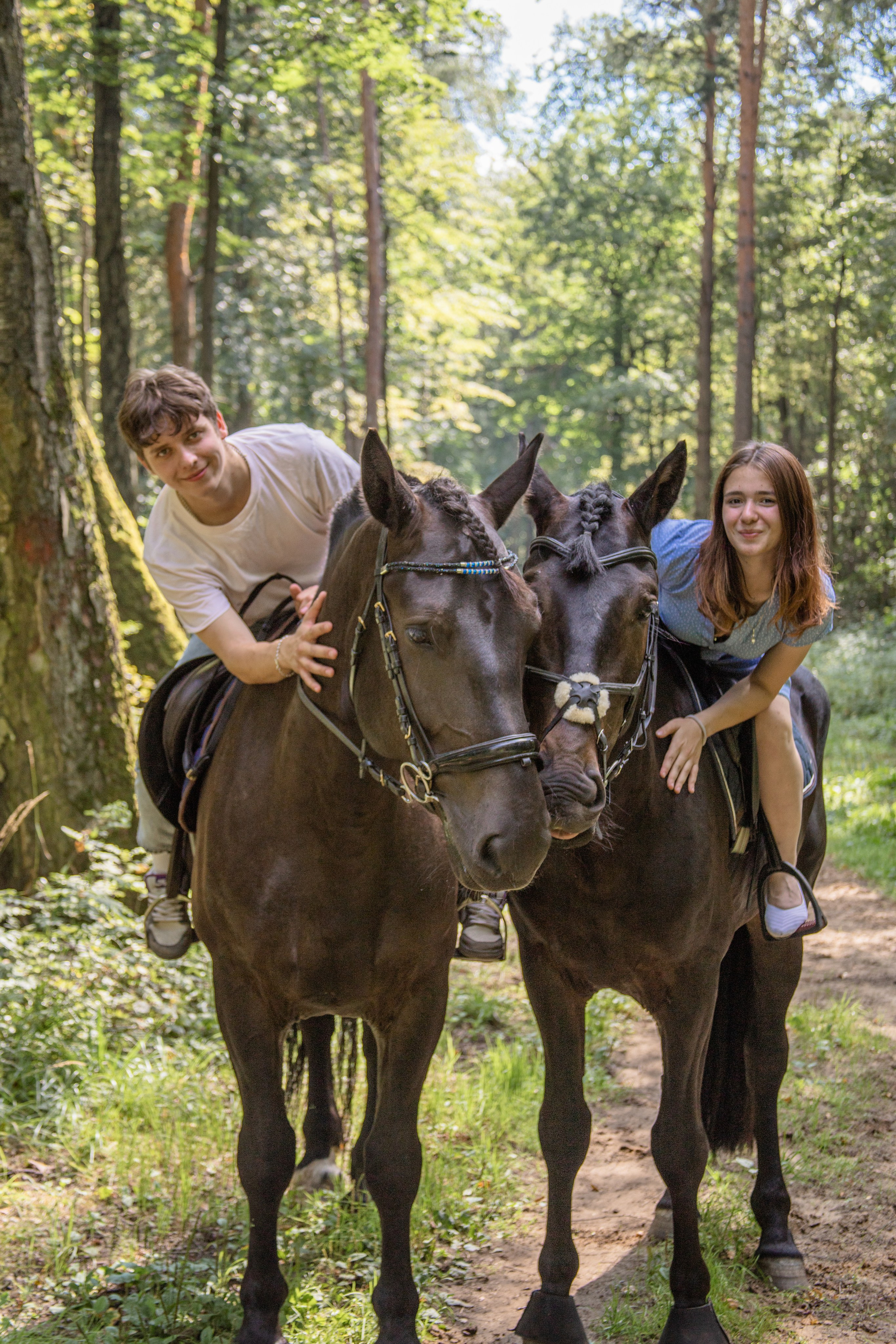 Романтическая прогулка. Фотосессии с лошадьми в Москве и МО