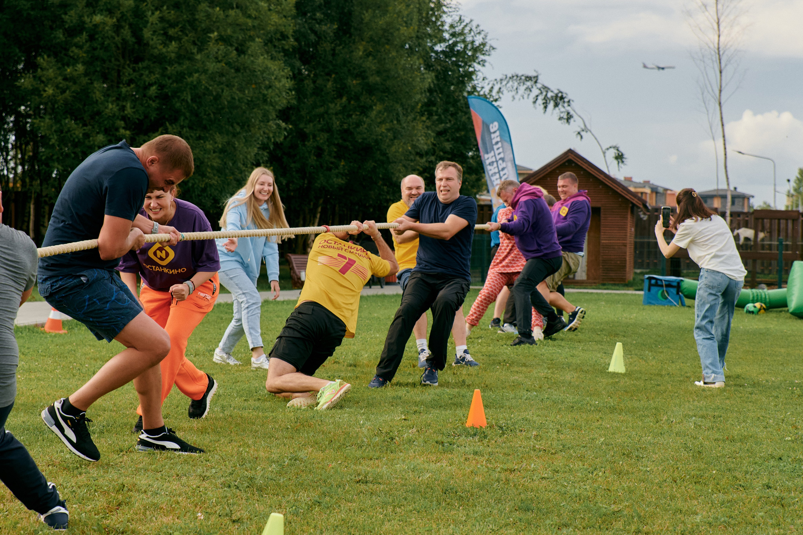 Тимбилдинг. Останкино. ФОТОГРАФ Кристина Павлова | МОСКВА