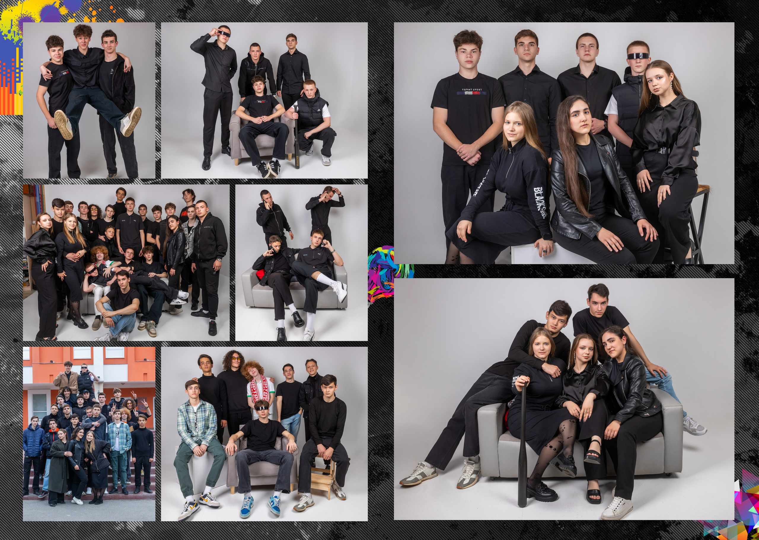 XL «Граффити» 3900 руб. Фотограф Петров Александр Свадьбы, Съемка в студии, Выпускные альбомы г. Балашов