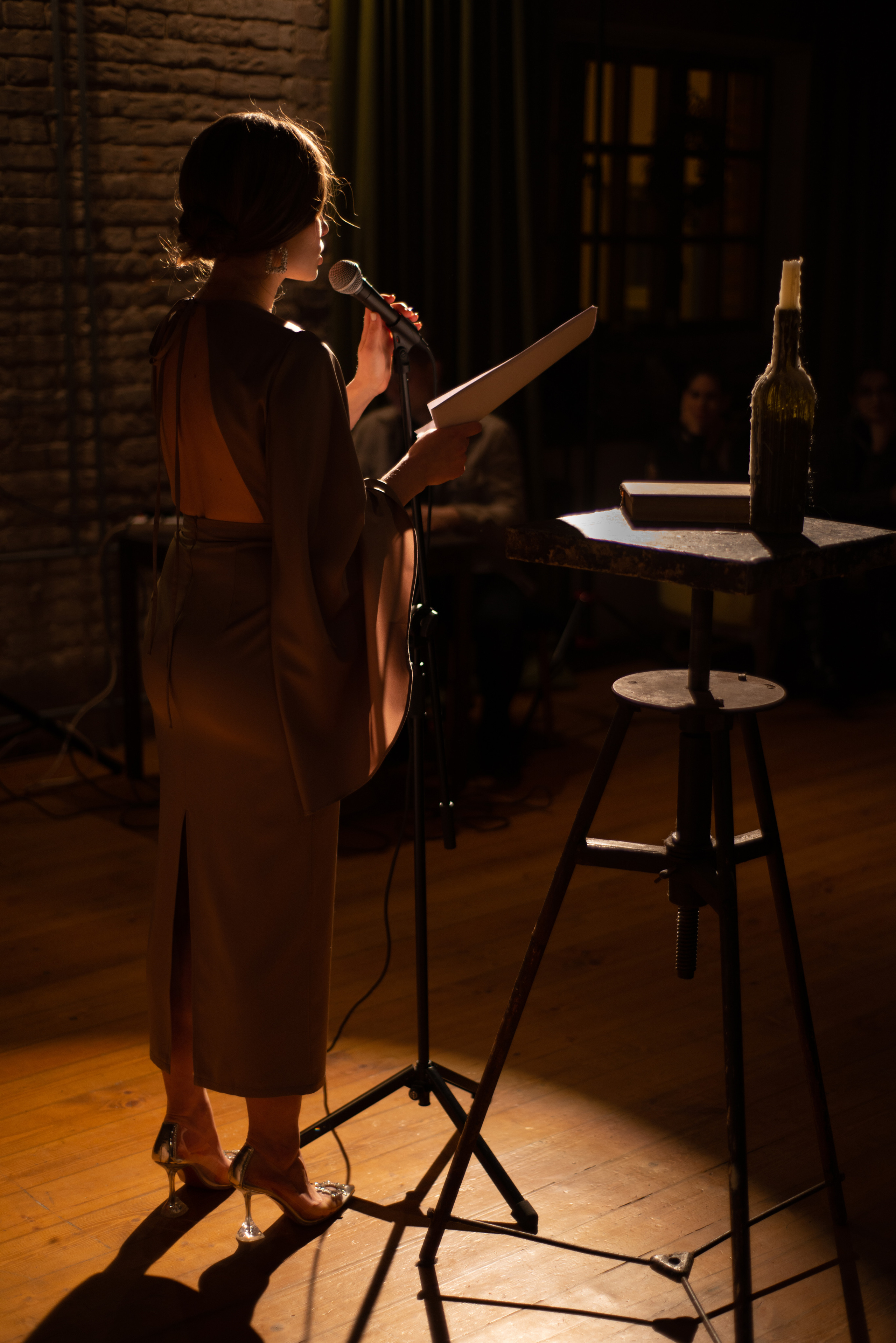 Вечер стихов. Фотограф Валерия Тенникова