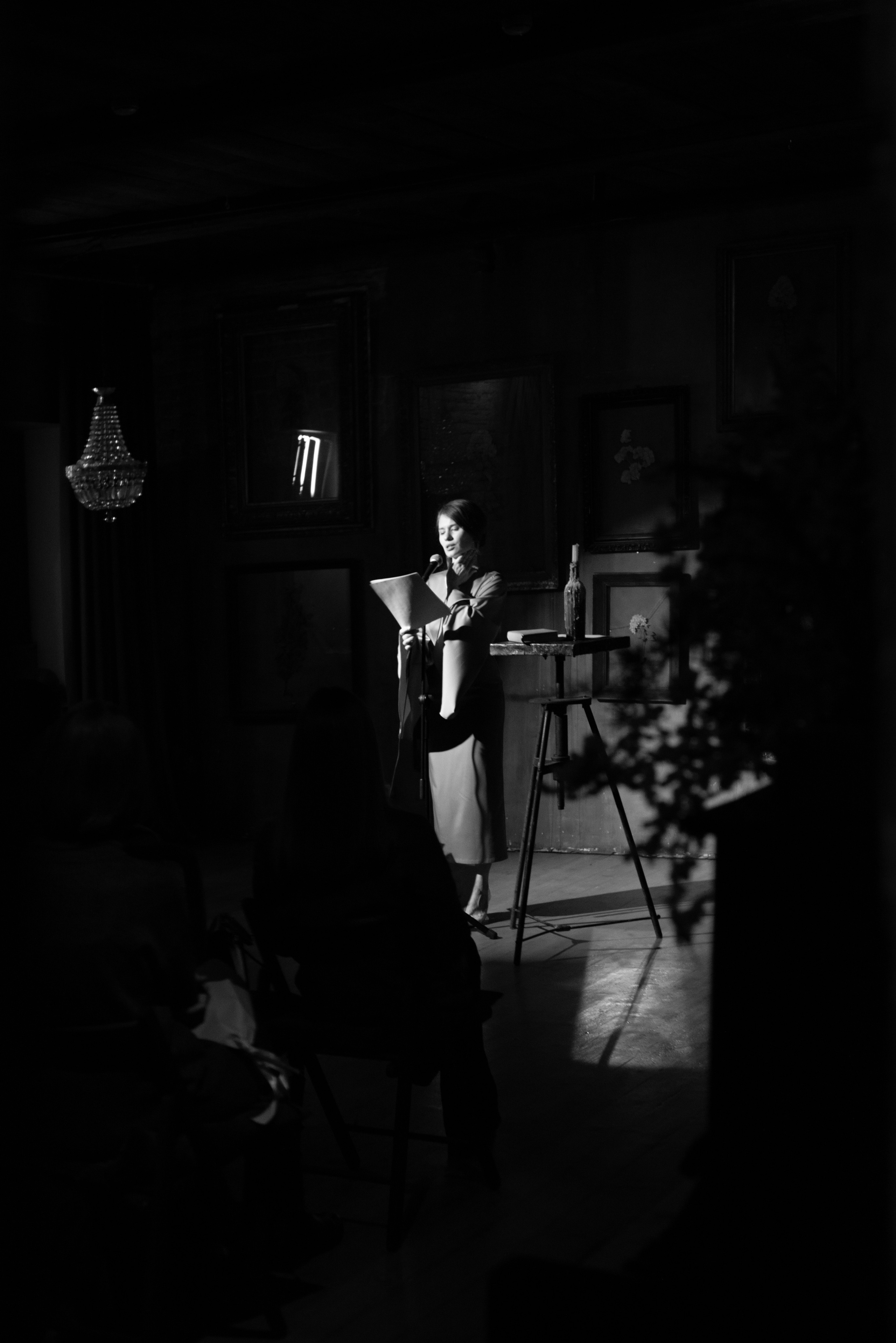 Вечер стихов. Фотограф Валерия Тенникова