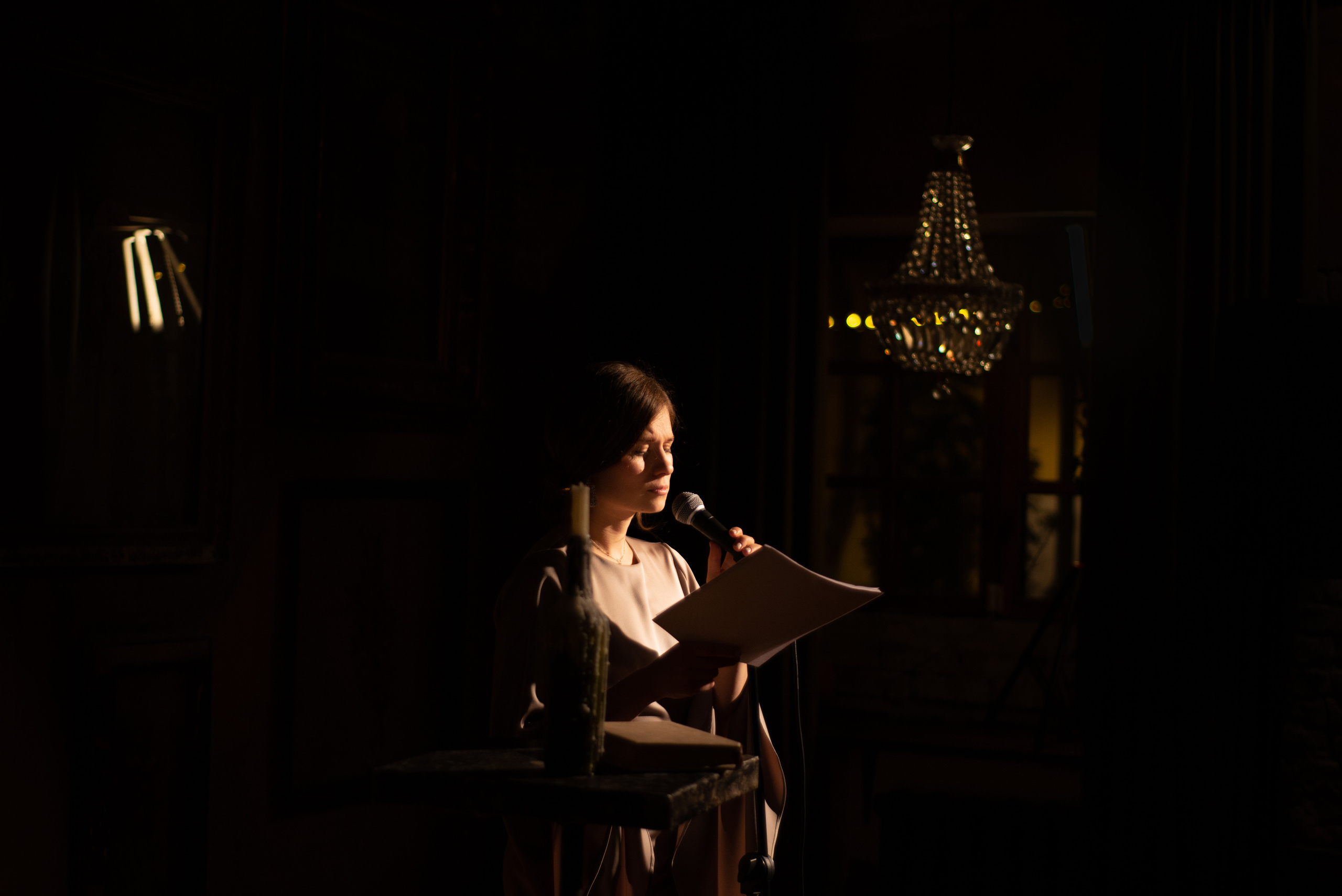 Вечер стихов. Фотограф Валерия Тенникова