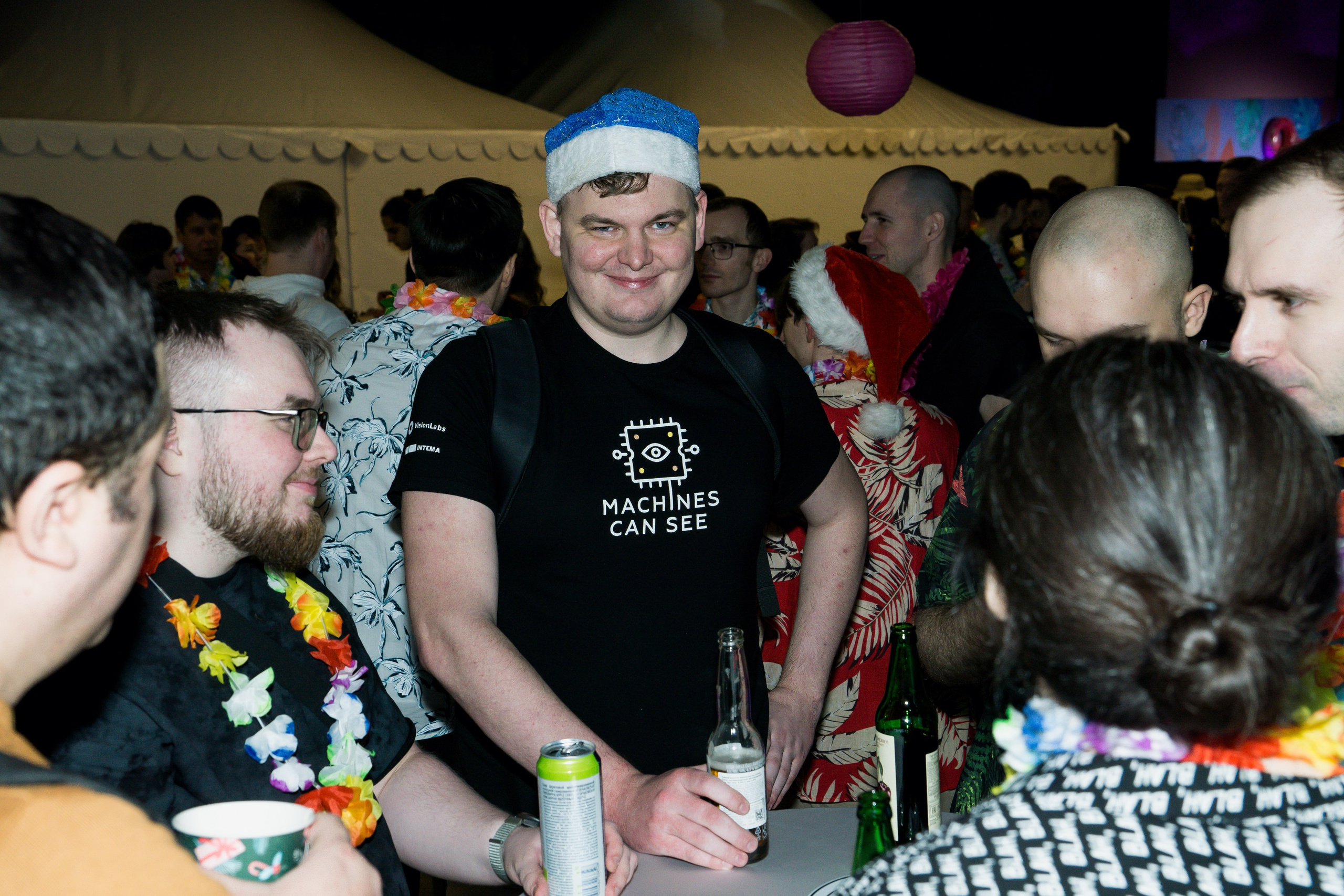 МТС корпоратив Гавайская вечеринка. Фотограф