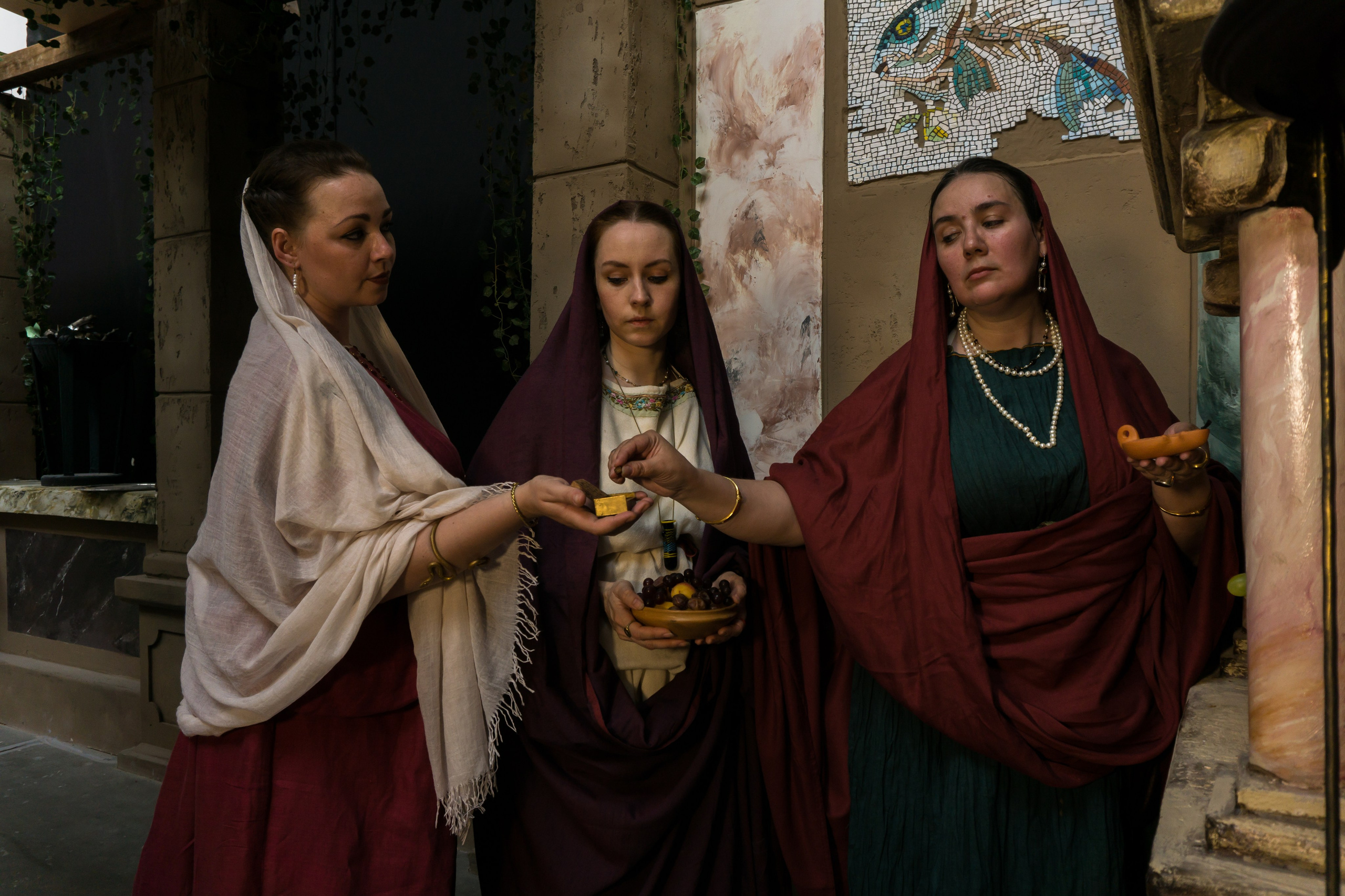 Греческие постановочные кадры. Фотограф