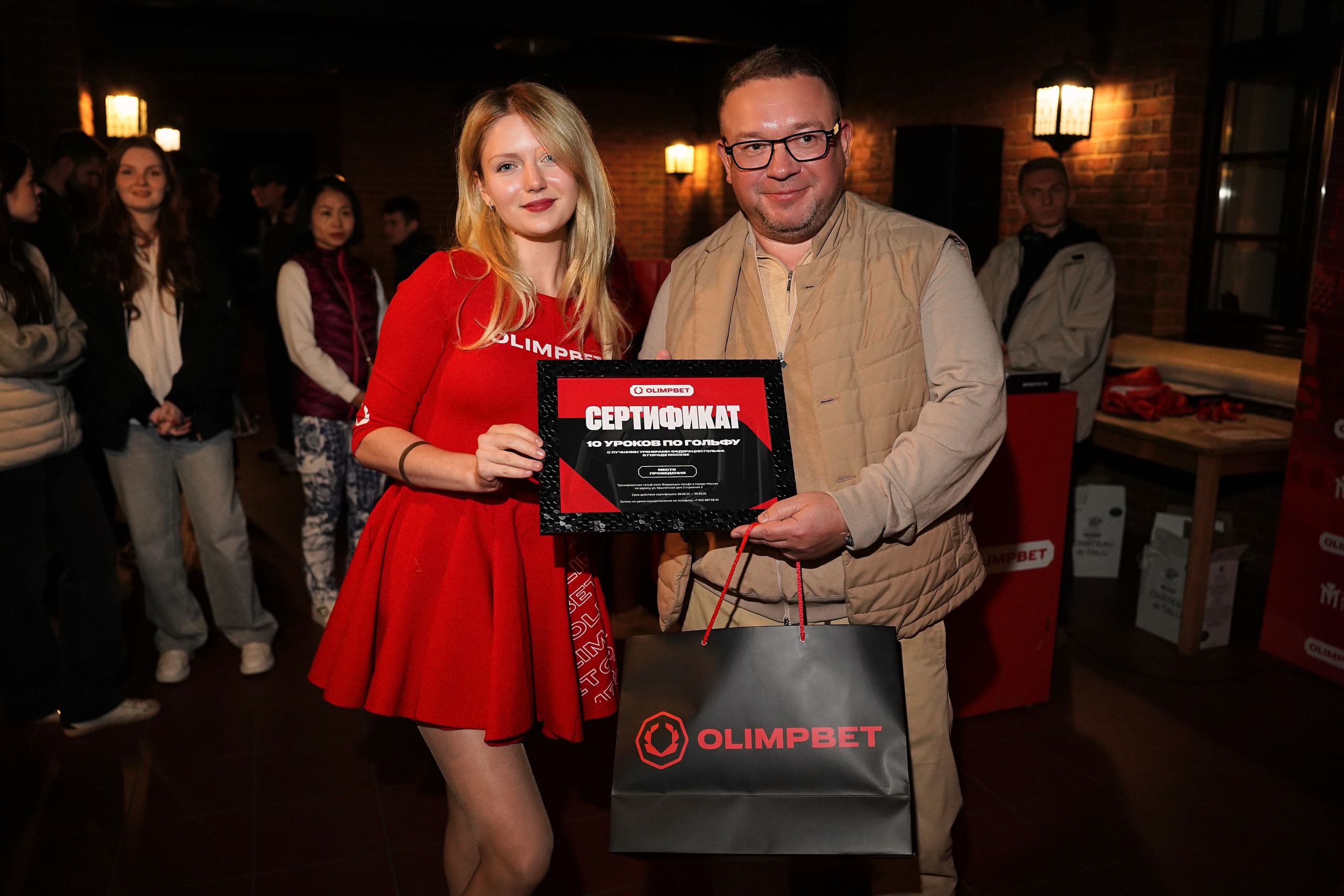 Гольф Пестово X OLIMBET. Фотограф