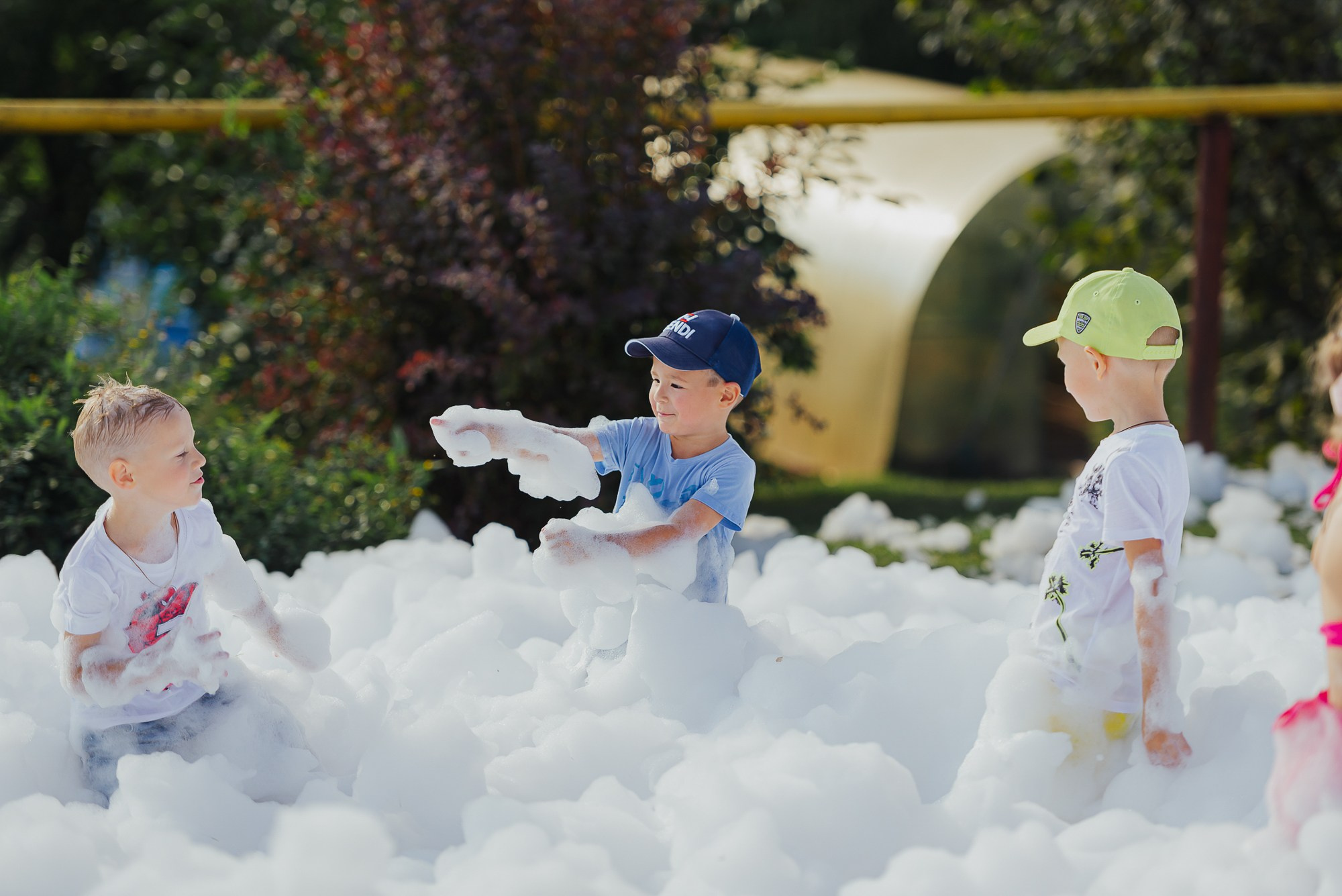 Детский день рождения с аниматором, пенная вечеринка. Свадебный и репортажный фотограф в Ярославле Евгений Сальников