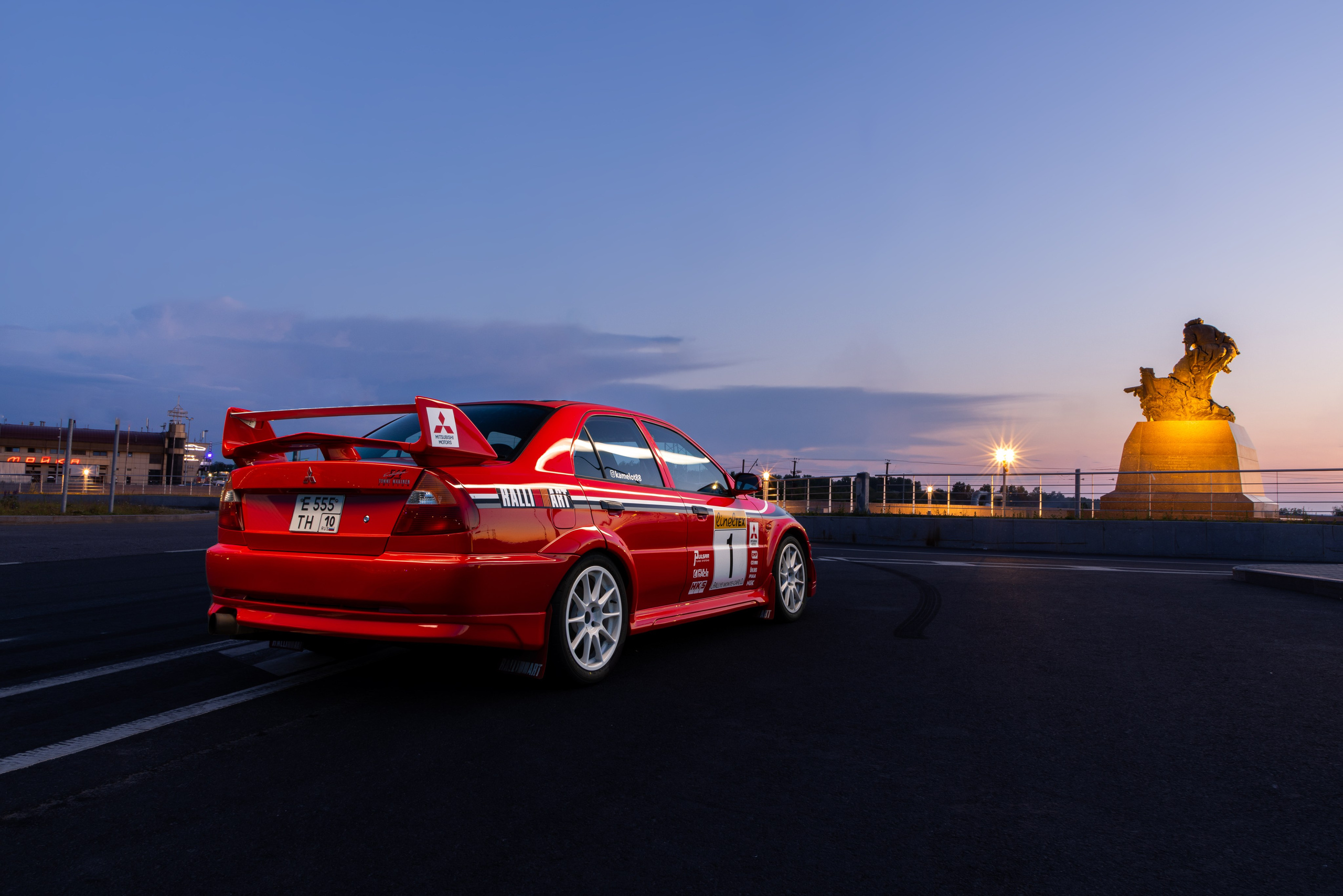 Mitsubishi Lancer Evolution 6 TME Kammi Edition. Автомобильный фотограф в Санкт-Петербурге — Илья Kaseone_1