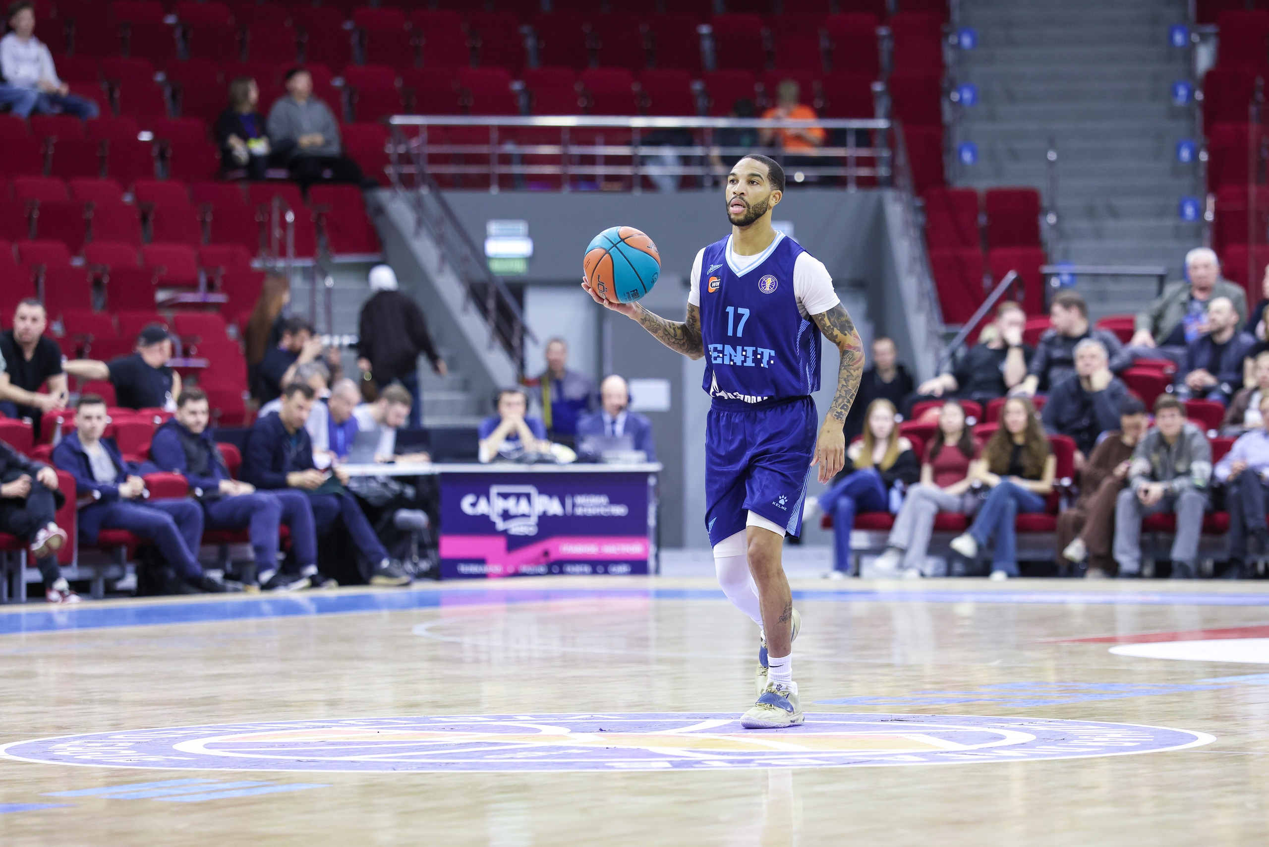 Баскетбол. Самара — Зенит. Единая лига ВТБ. Спортивный фотограф в Самаре