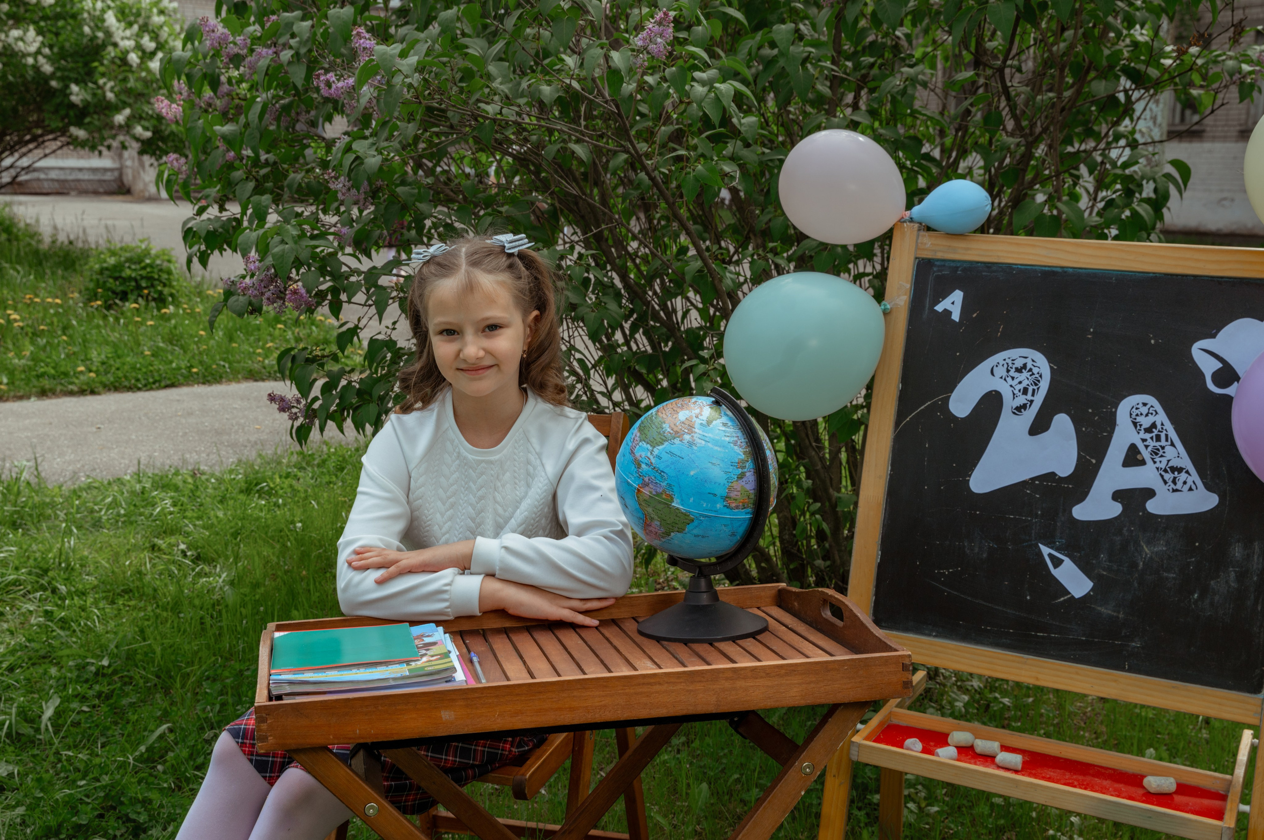 Школьная фотозона. Семейный и детский фотограф в Нижнем Новгороде