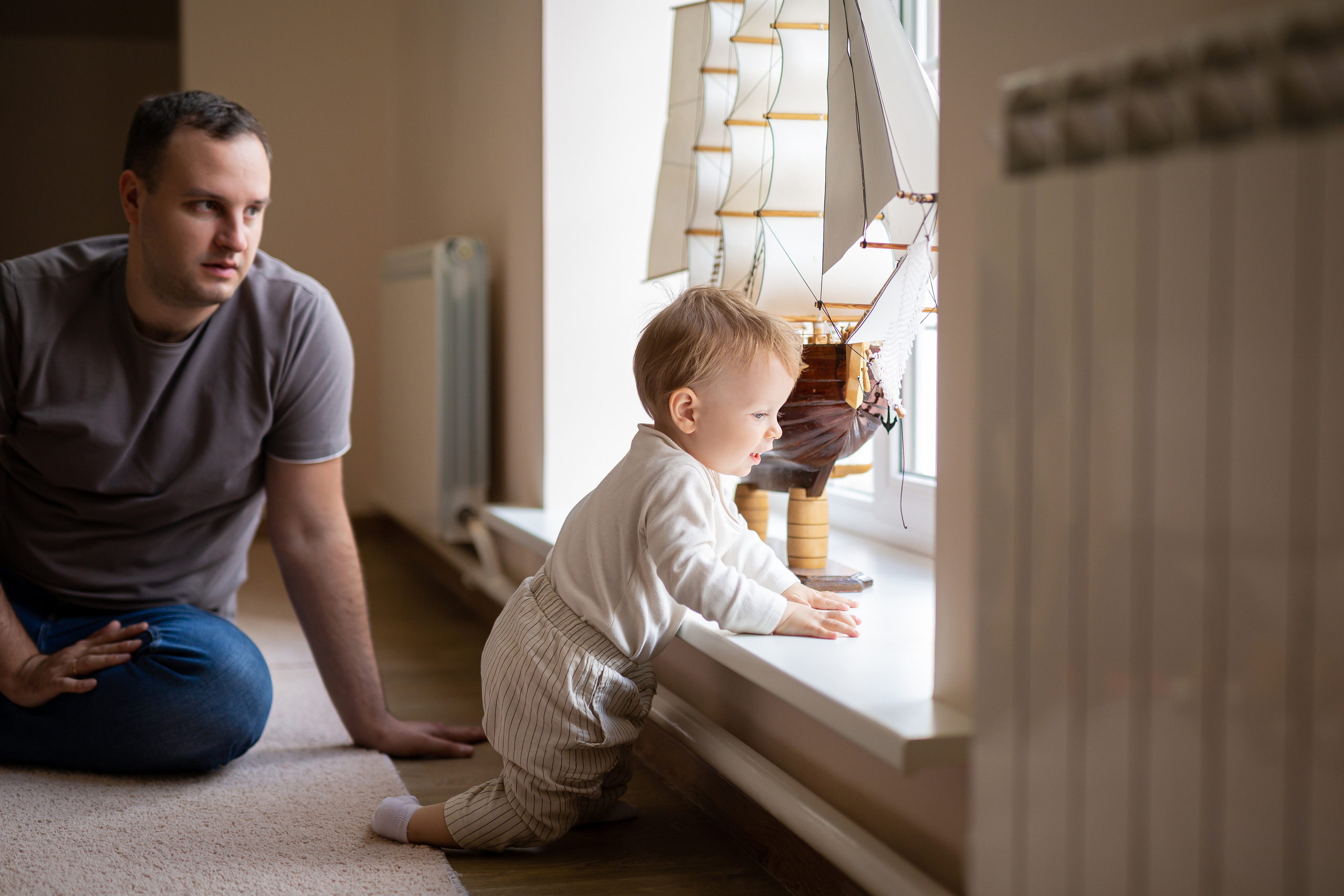 Час из жизни малыша. Домашняя съёмка. Семейный фотограф Алёна Шаталова