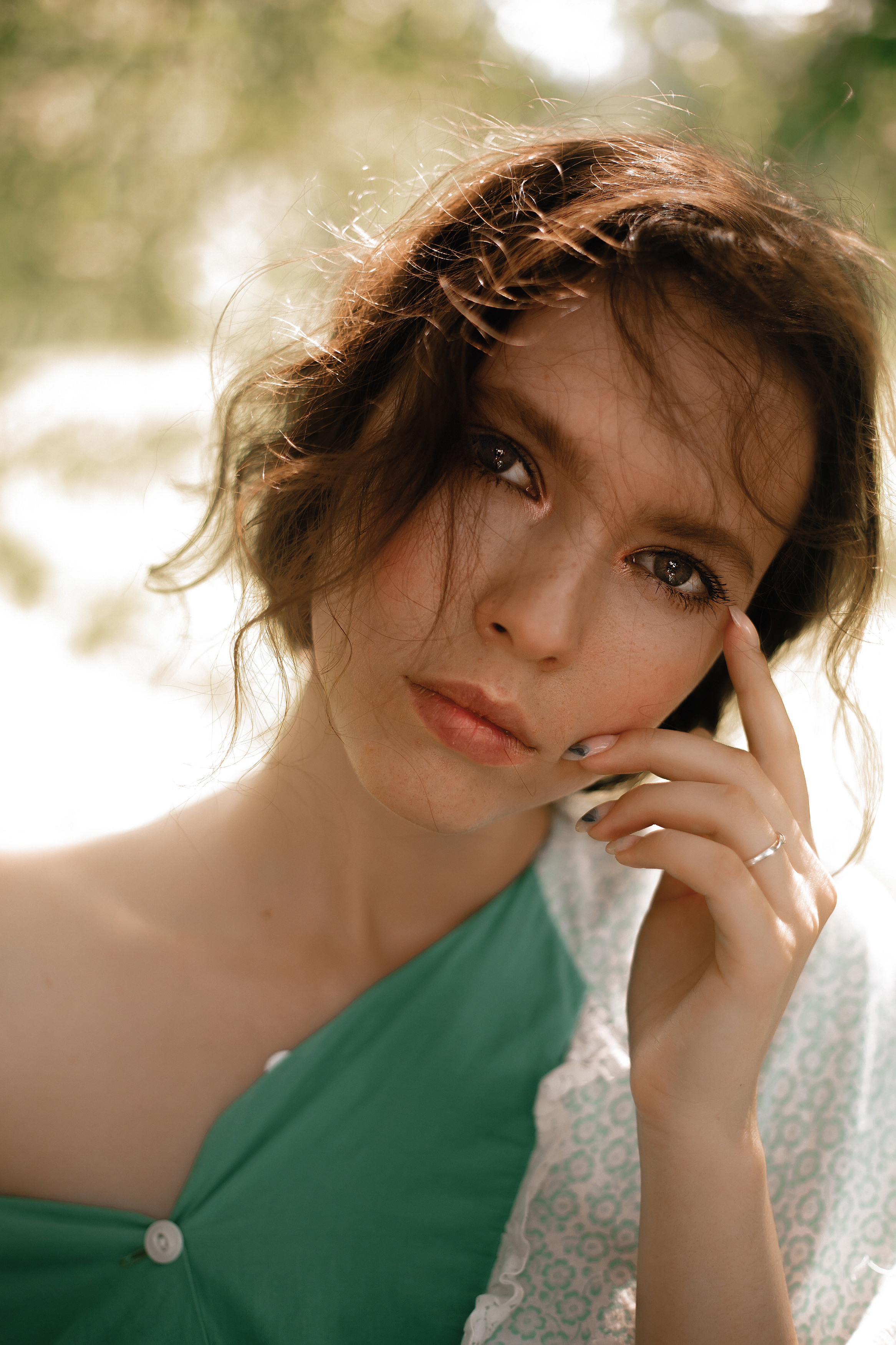 Девочка с персиками. Свадебный и портретный фотограф Анастасия Казакова Санкт-Петербург