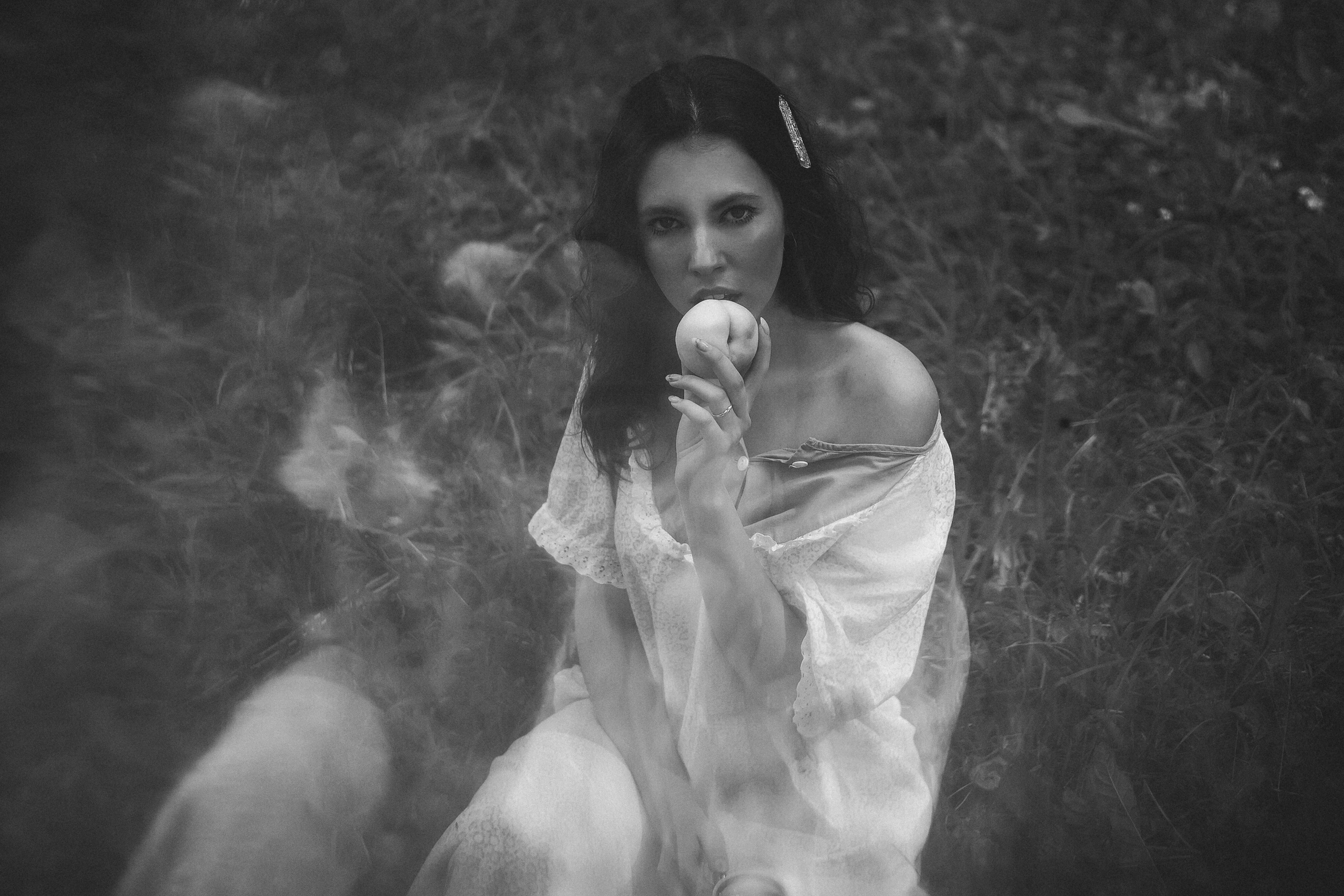 Девочка с персиками. Свадебный и портретный фотограф Анастасия Казакова Санкт-Петербург