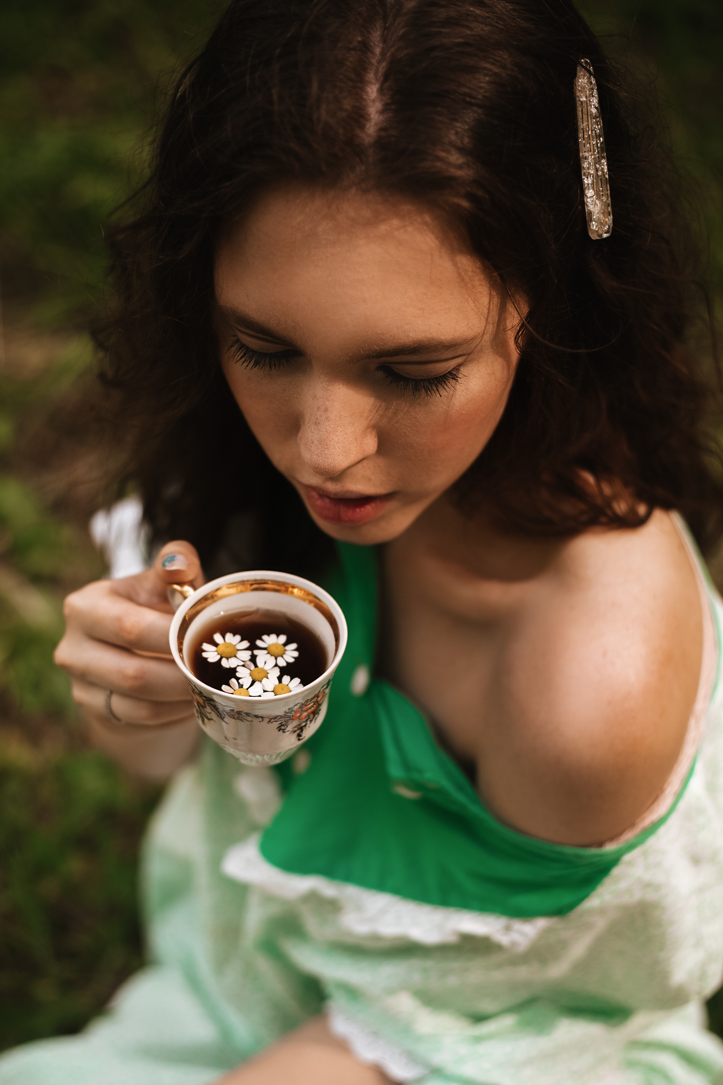 Девочка с персиками. Свадебный и портретный фотограф Анастасия Казакова Санкт-Петербург