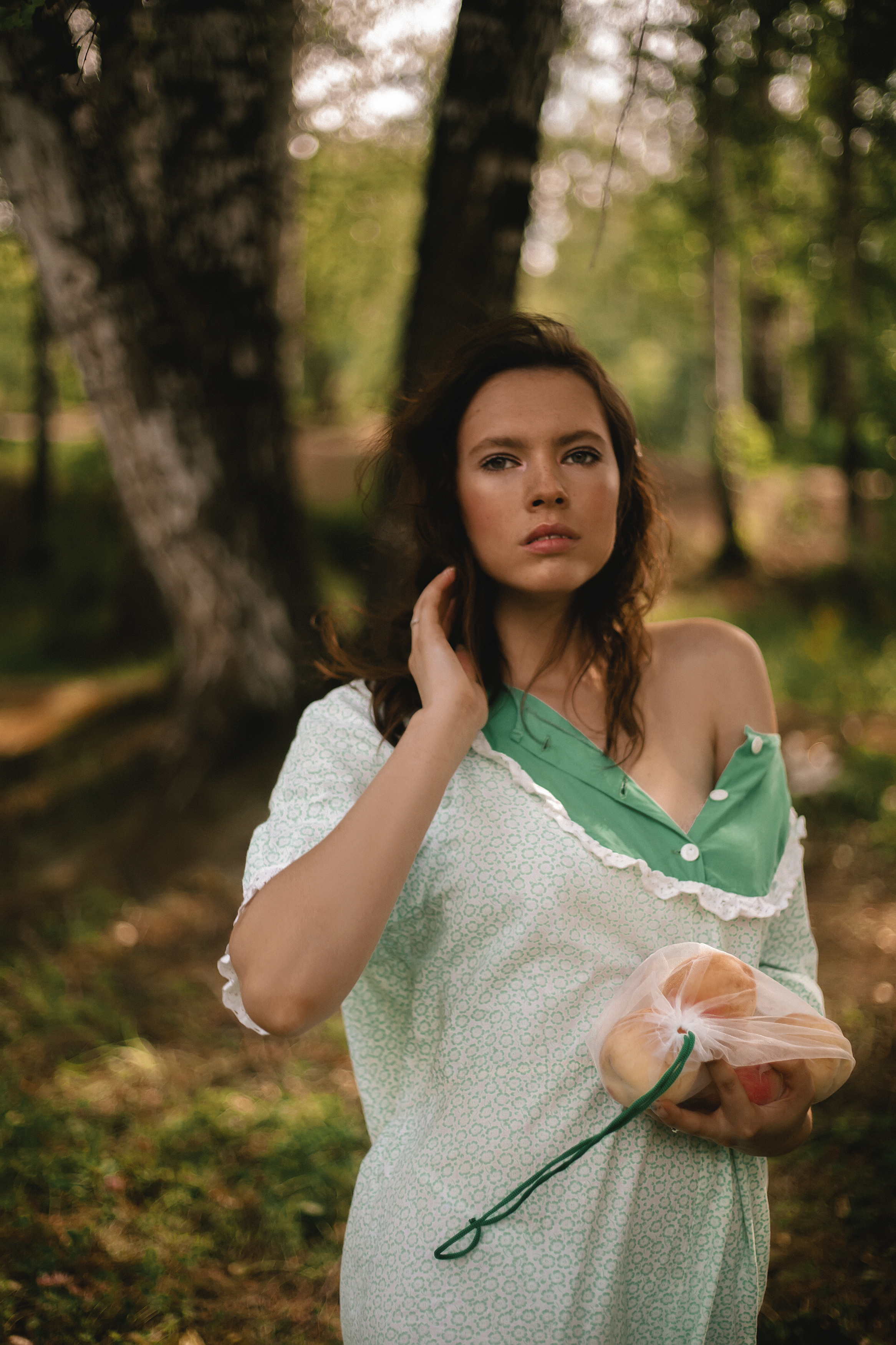 Девочка с персиками. Свадебный и портретный фотограф Анастасия Казакова Санкт-Петербург