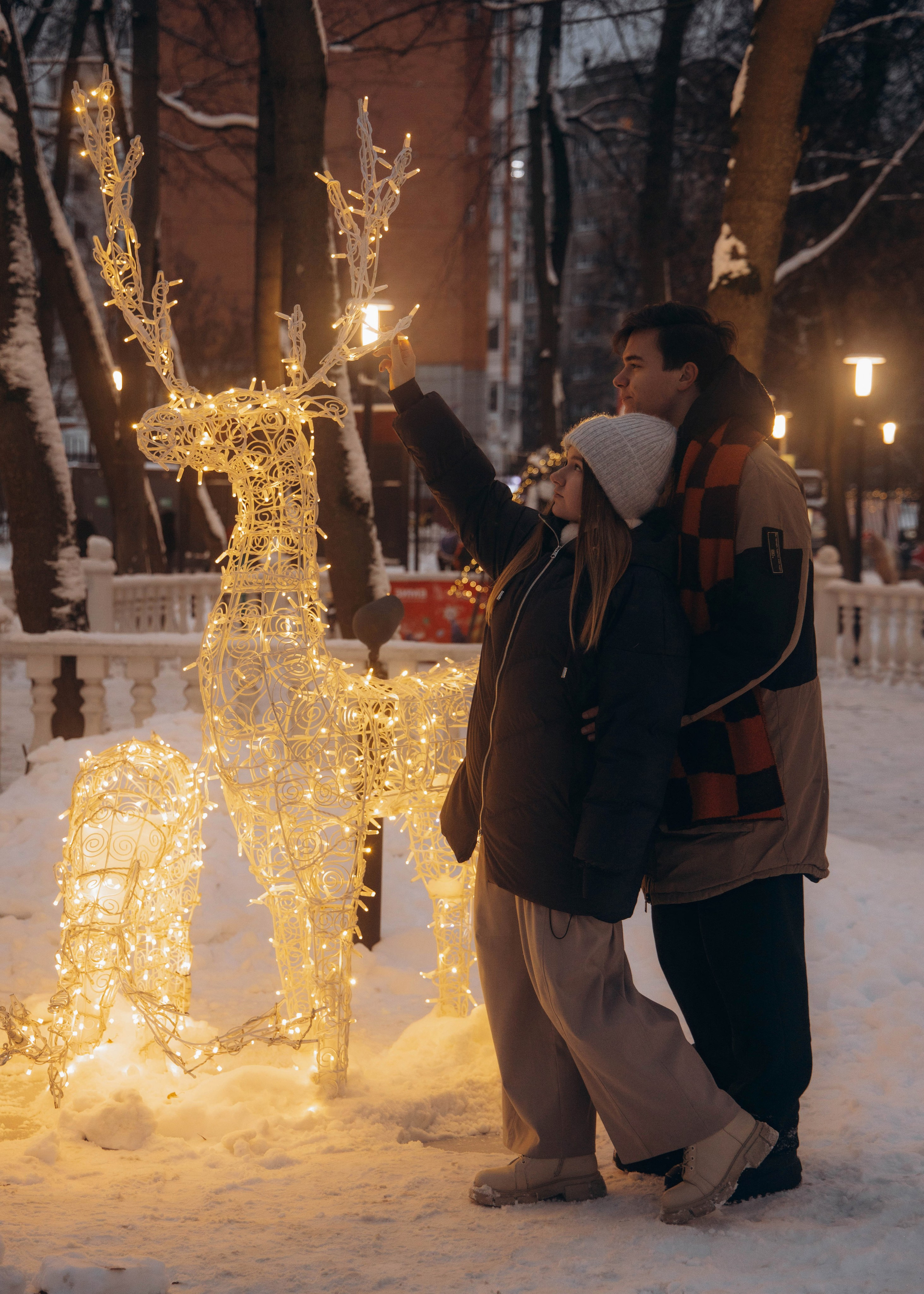 Love story. Фотосессия новорожденных в Москве и Московской области