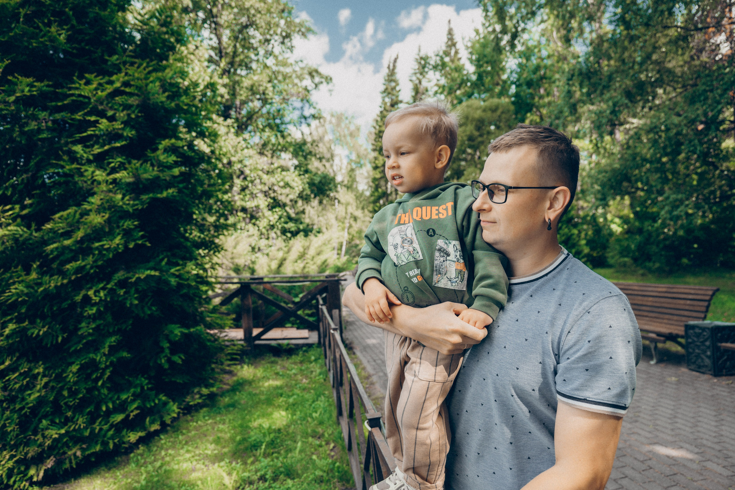Прогулка в ботаническом саду