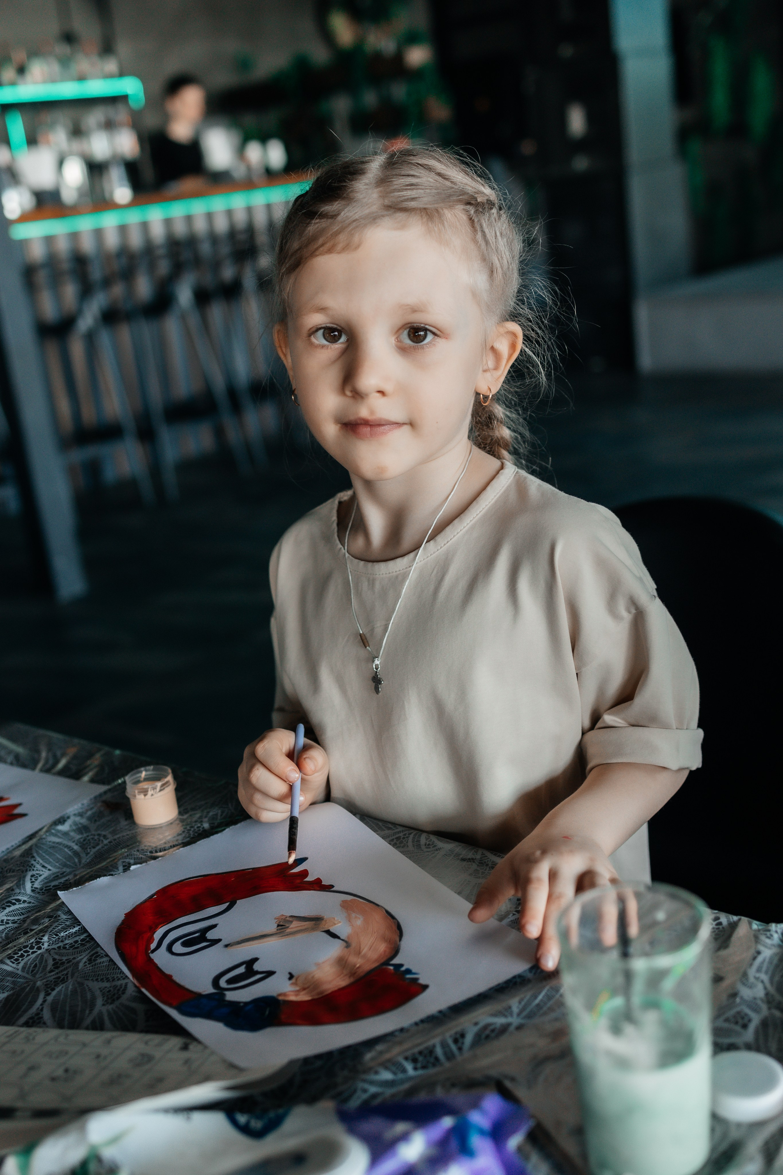 Азартное рисование. Семейный и детский фотограф в Славгороде Анастасия Винс