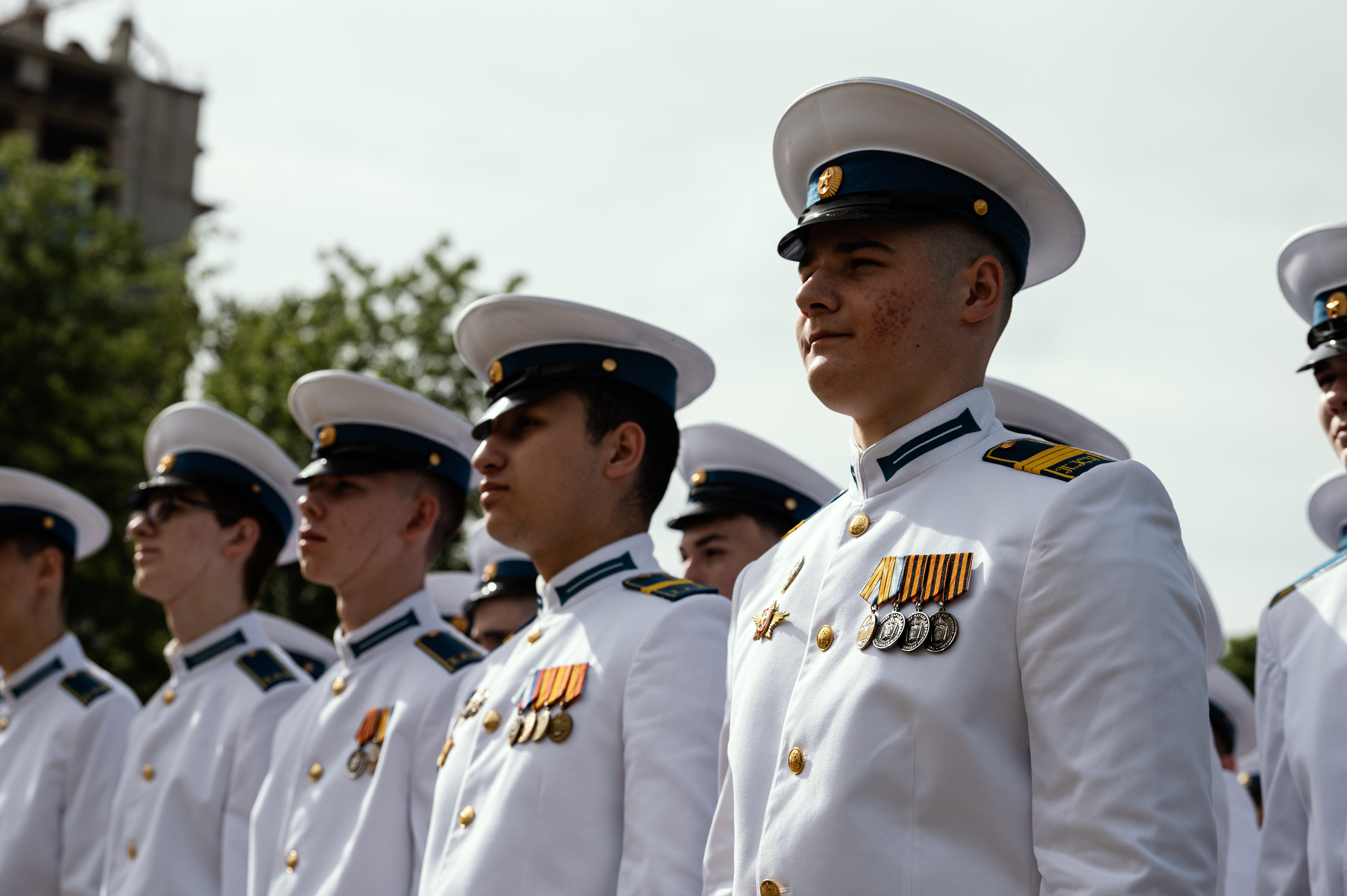Последний звонок. Краснодарское Кадетское училище. Профессиональная фотосессия в Краснодаре | Фотограф Денис Труфанов