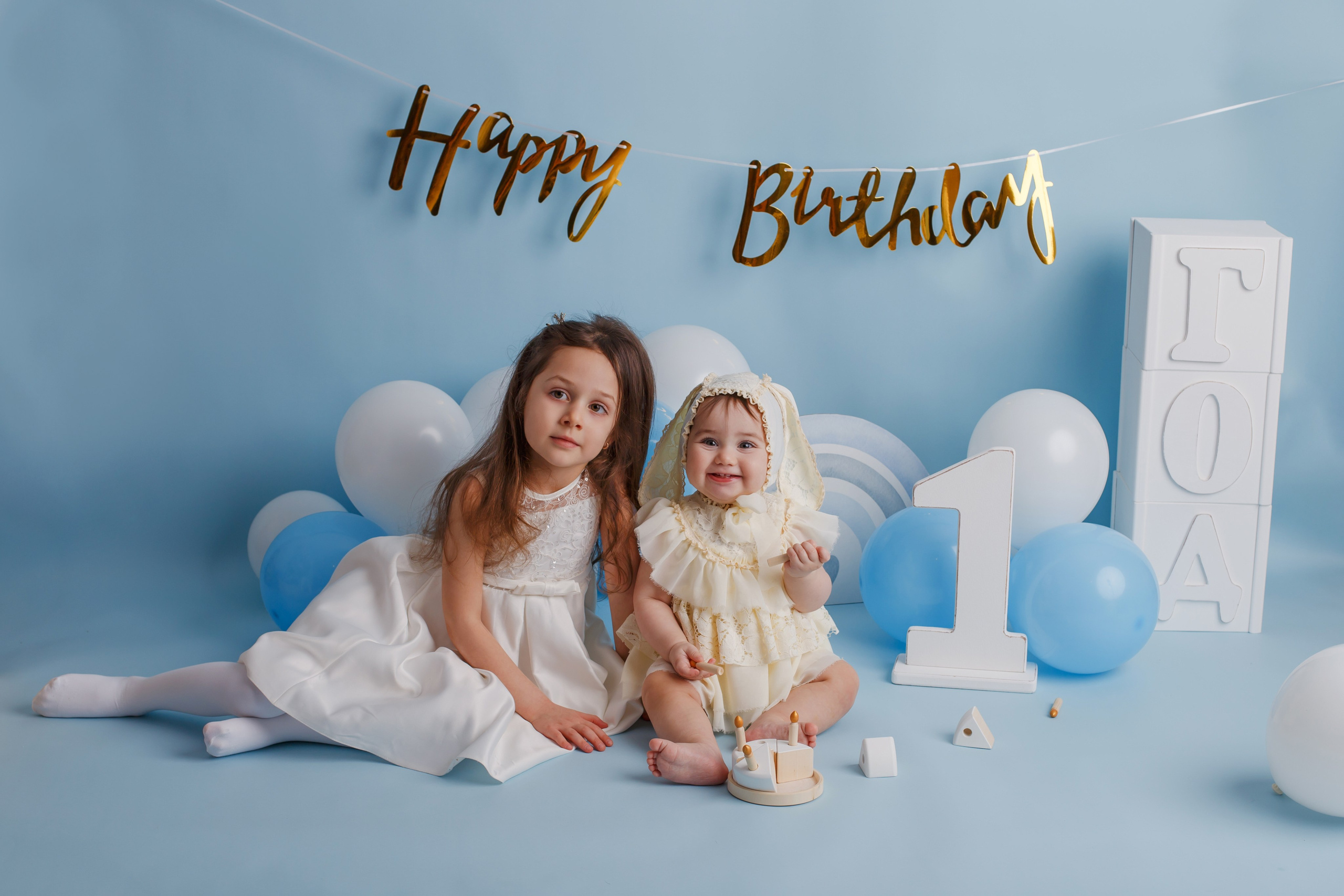 Фотосессия в годик. Фотограф новорожденных Ростов-на-Дону