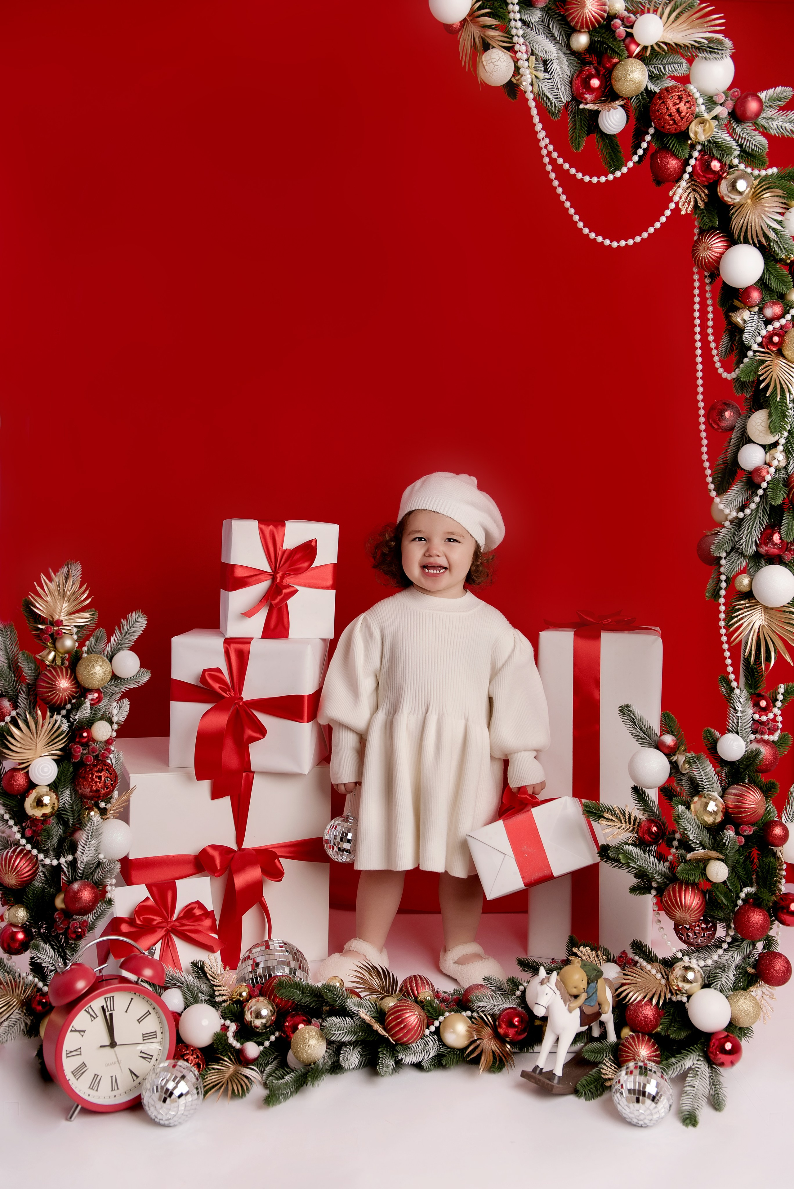 Новогодний проект. Детский фотограф в Долгопрудном и Москве