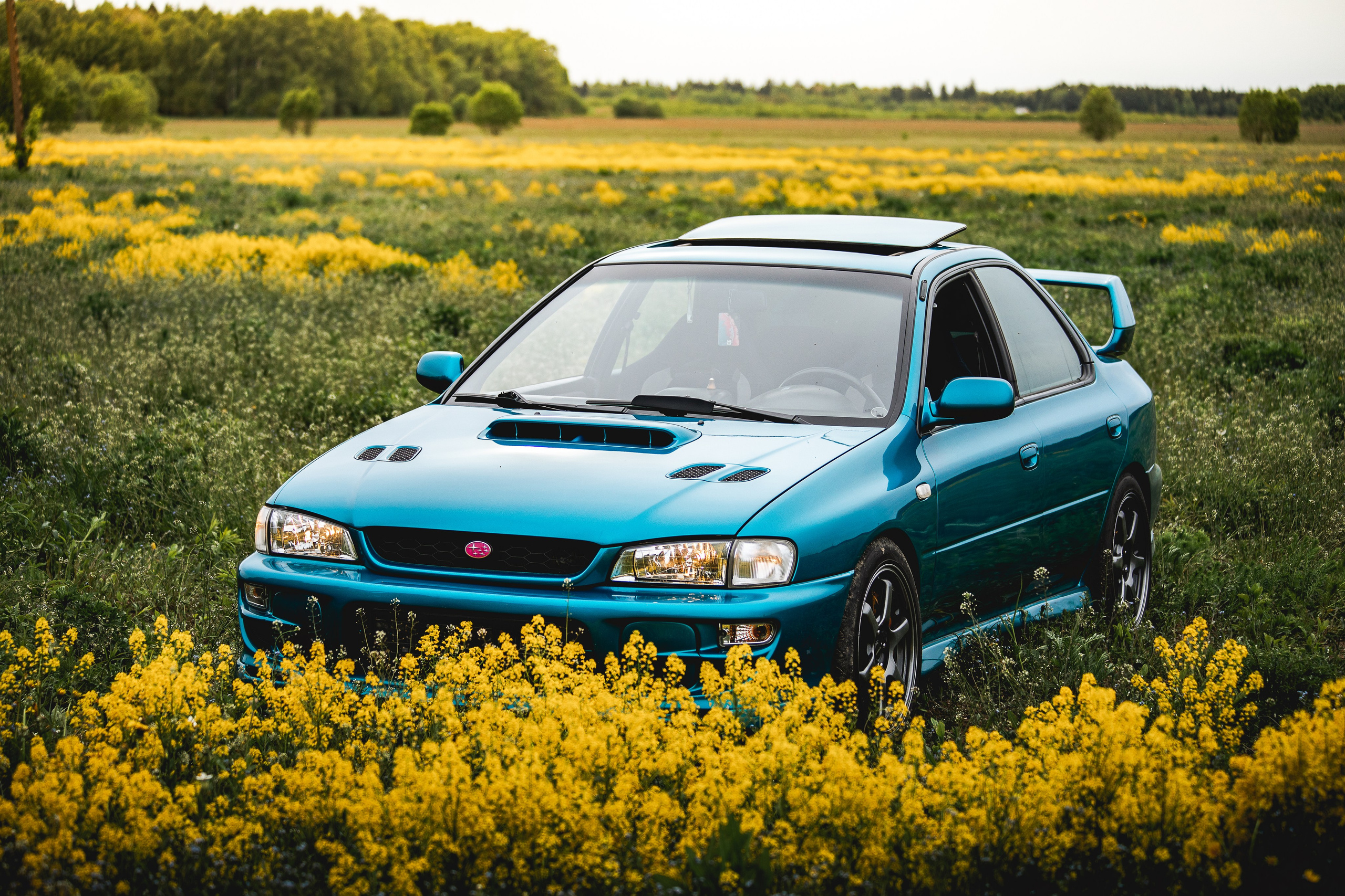 Subaru WRX. Спортивный фотограф — Никита