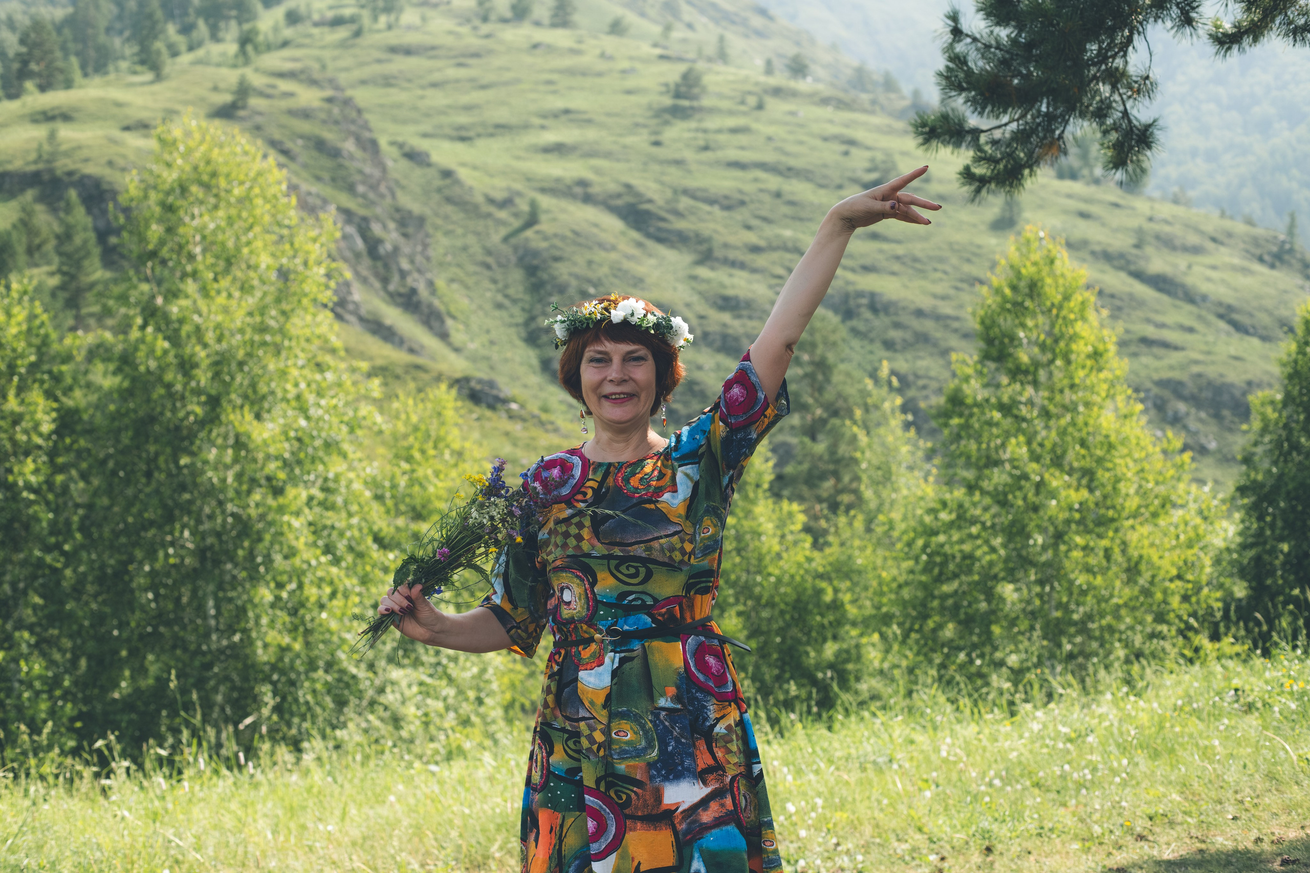 Ксения & родные. Фотограф Нина Брандт в Горном Алтае