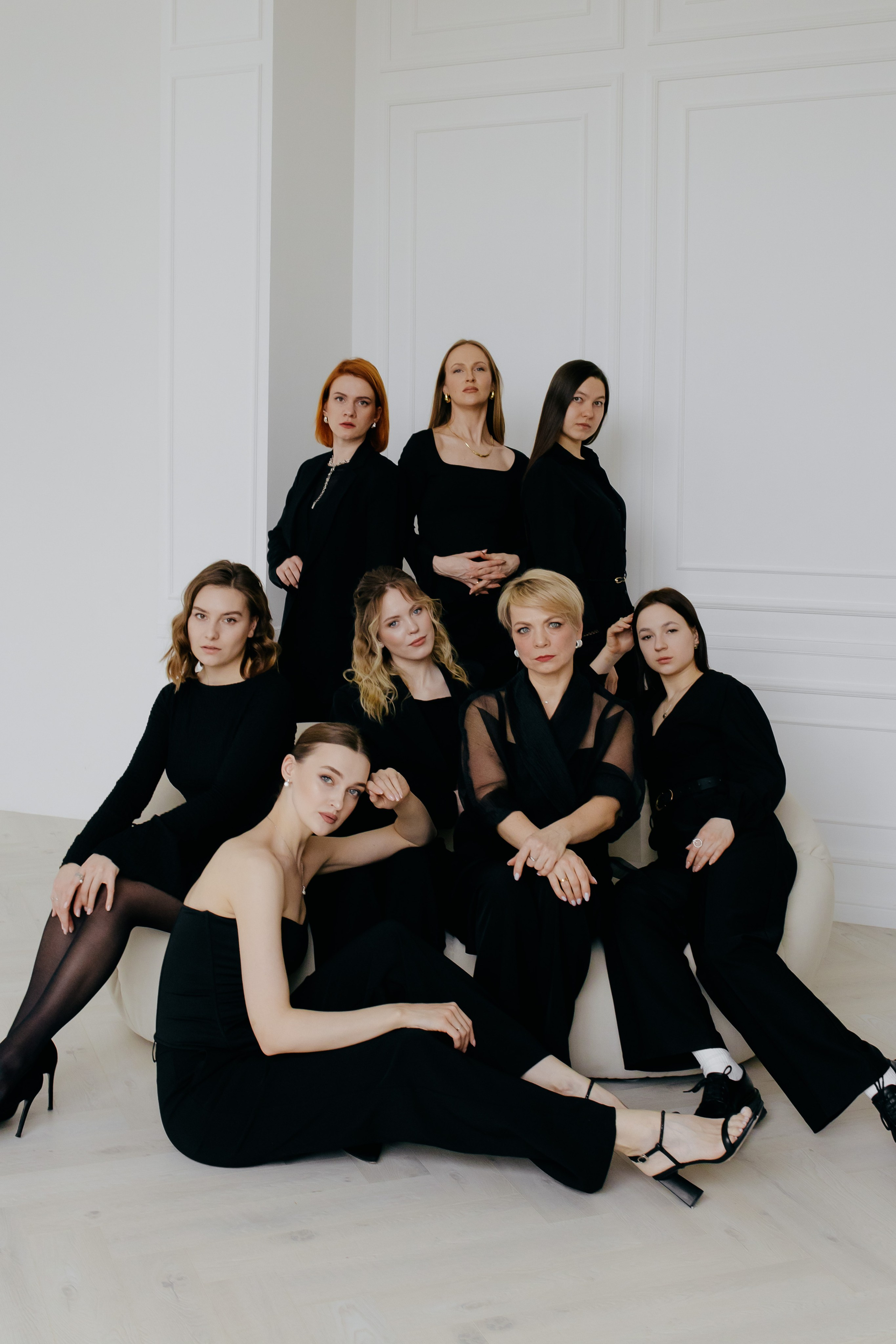 Фотоссесия коллектива Модельной школы. Фотограф в Кирове Настя Шабардина