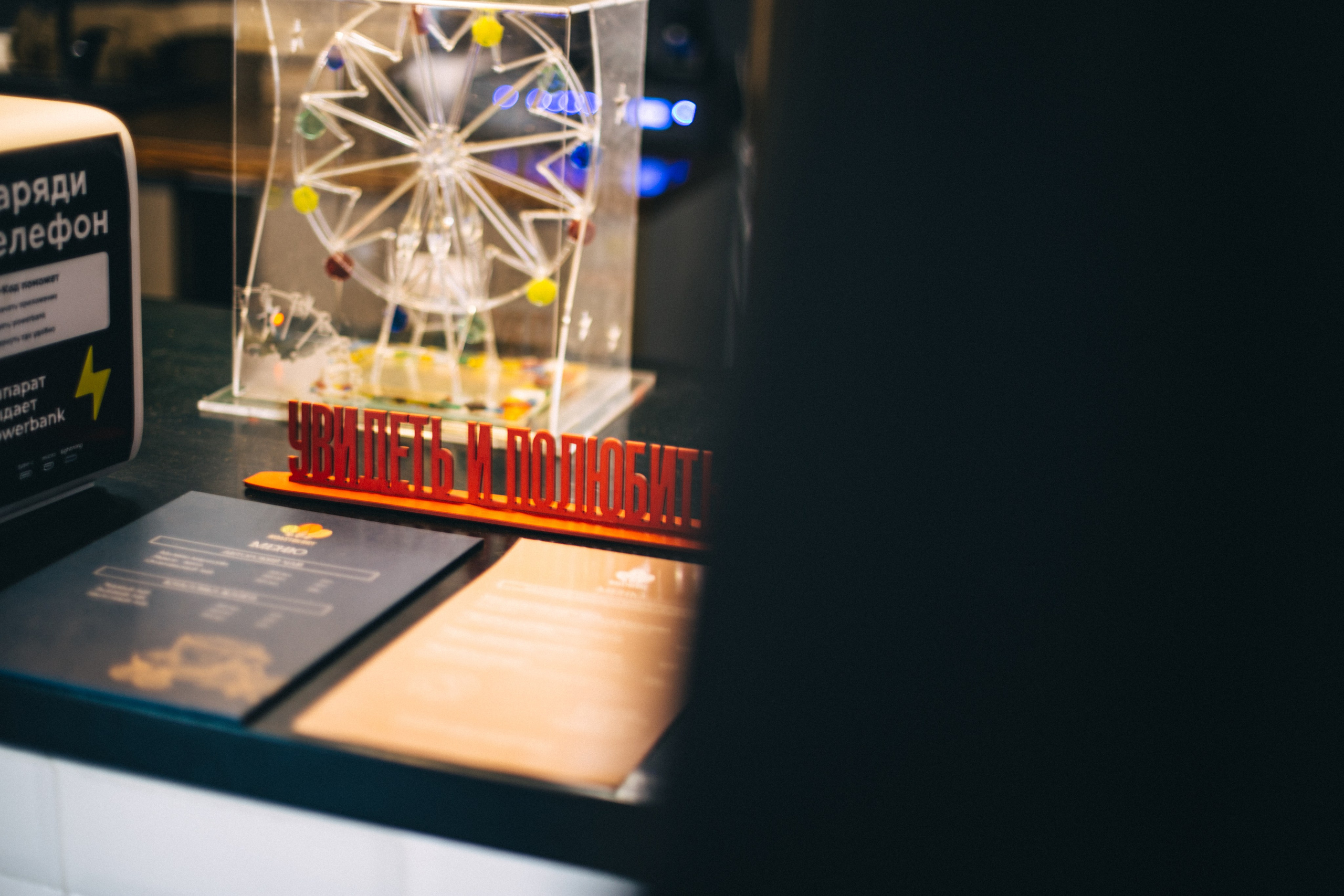 У Колеса обозрения. Фотограф в Нижнем Новгороде