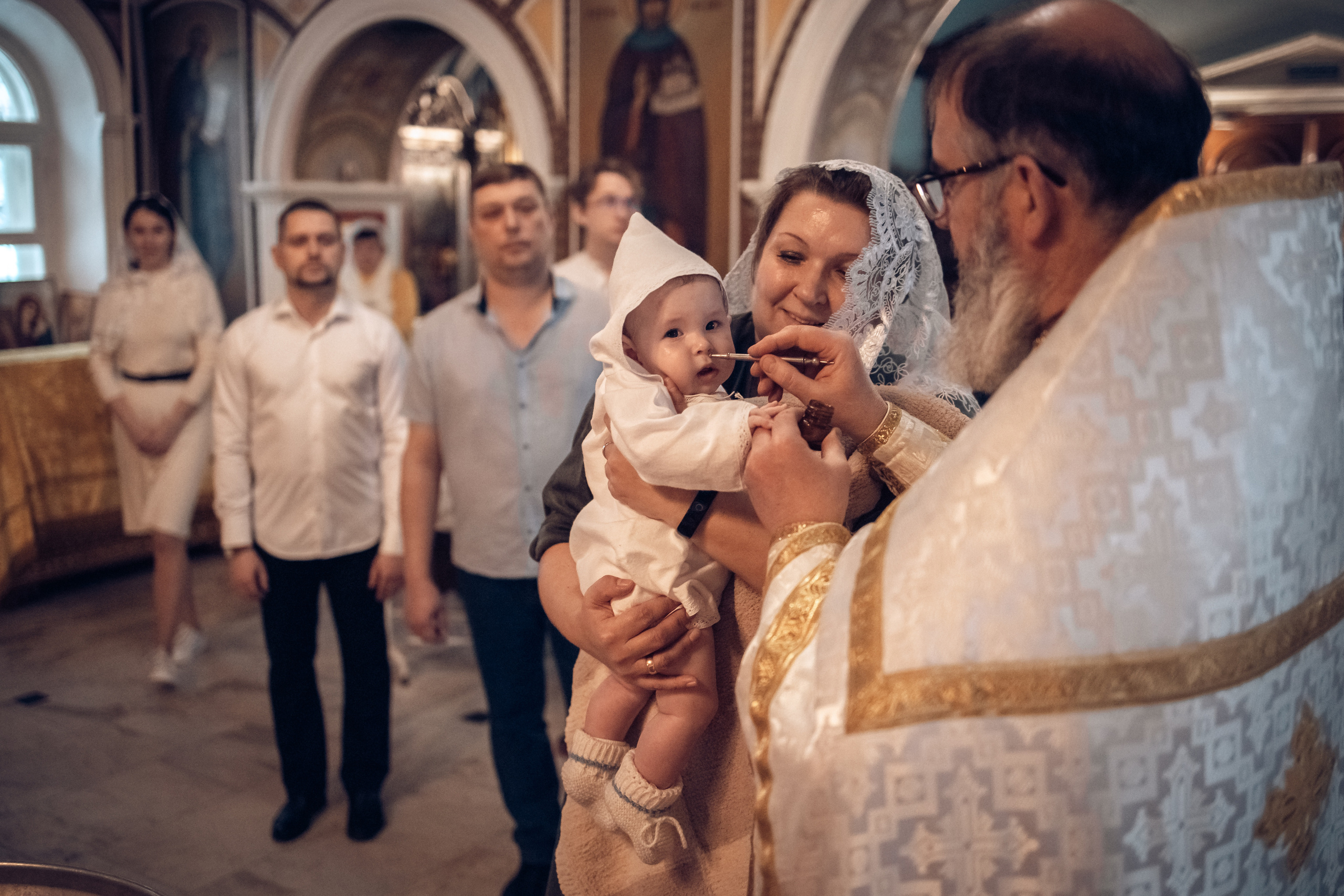 Таинство крещения Матвея. Фотограф на крещение и венчание в Самаре и Тольятти Елена Арди
