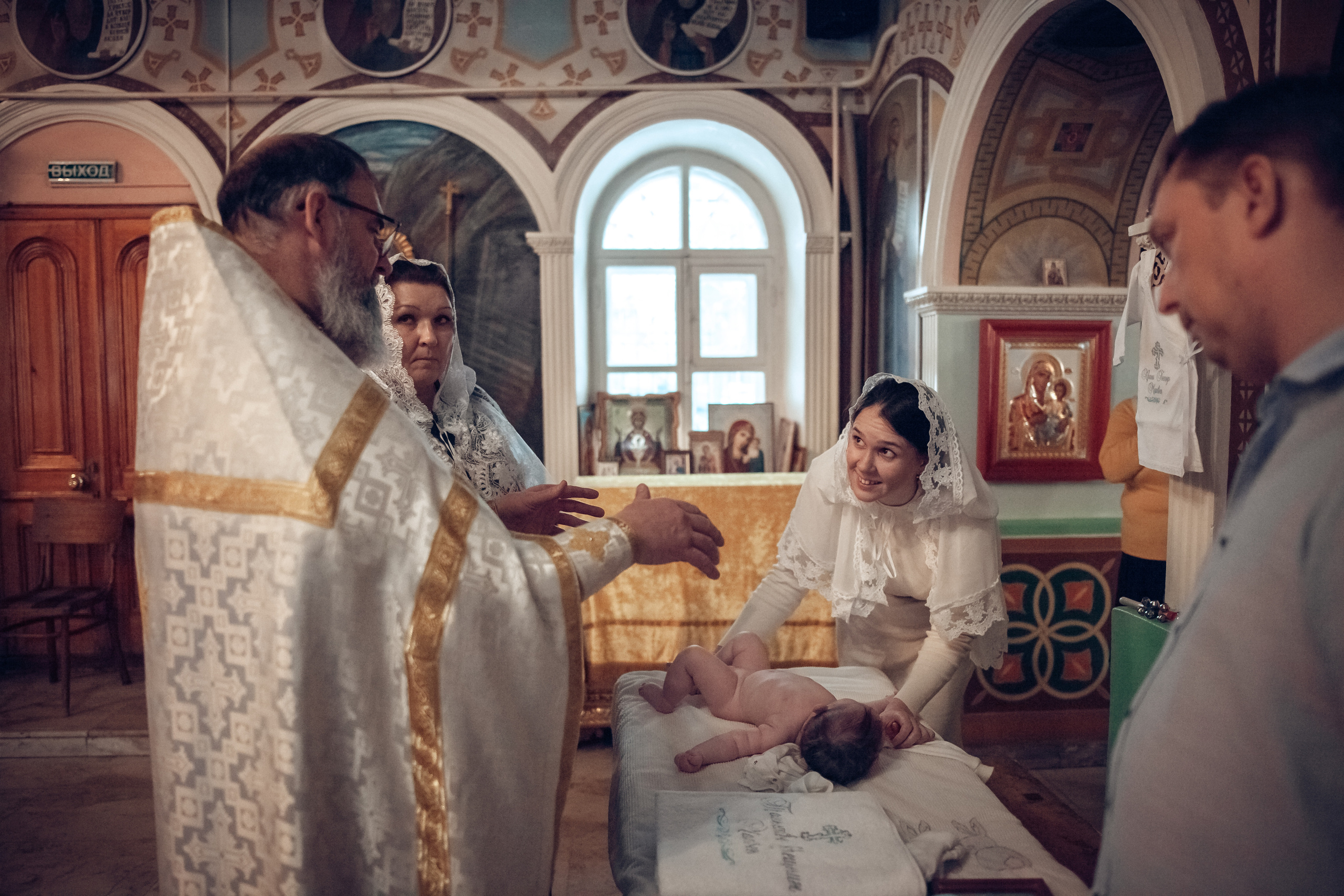 Таинство крещения Матвея. Фотограф на крещение и венчание в Самаре и Тольятти Елена Арди
