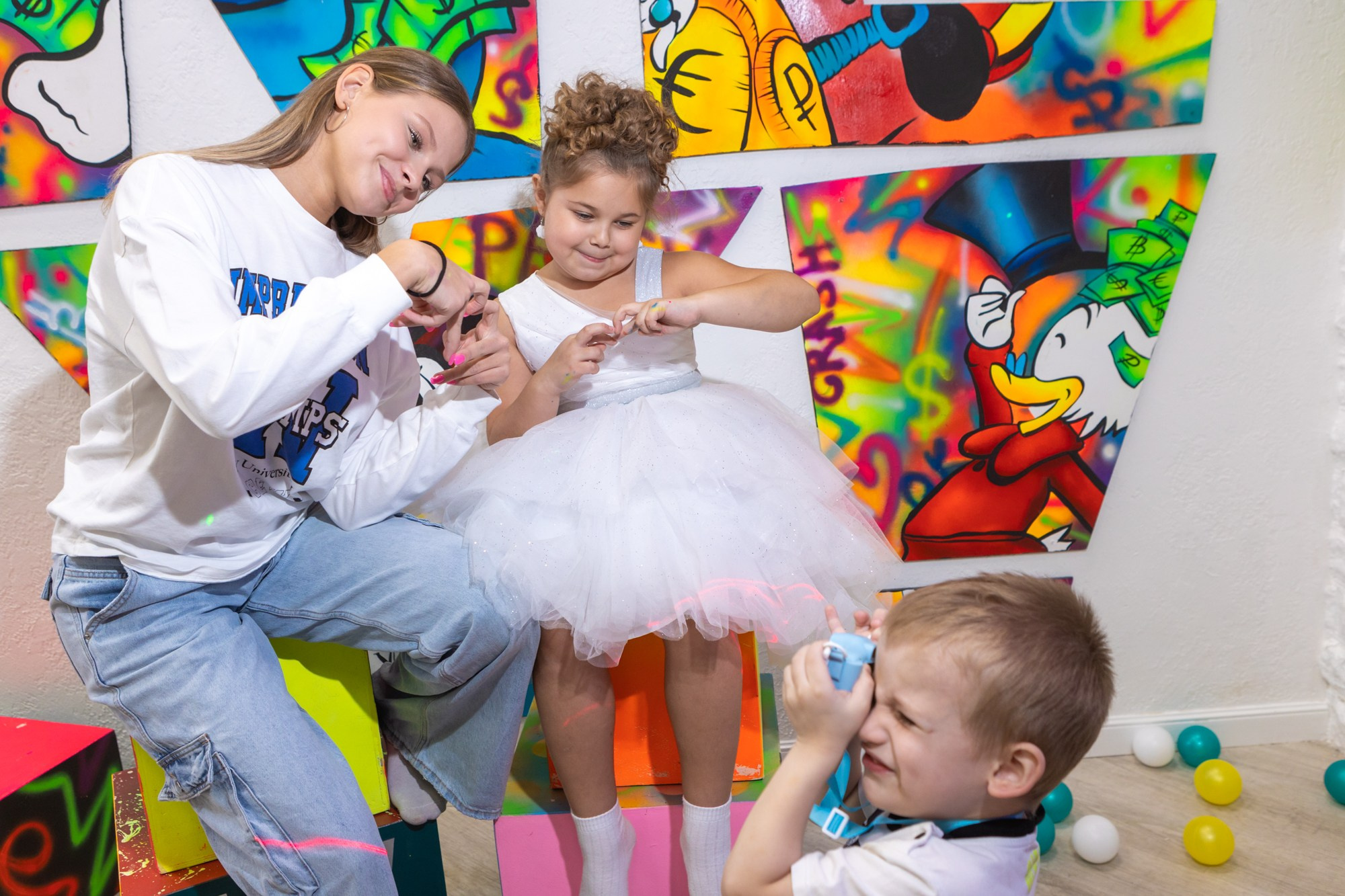 День Рождения в студии mr donalds. Фотограф в Оренбурге. Профессиональный фотограф