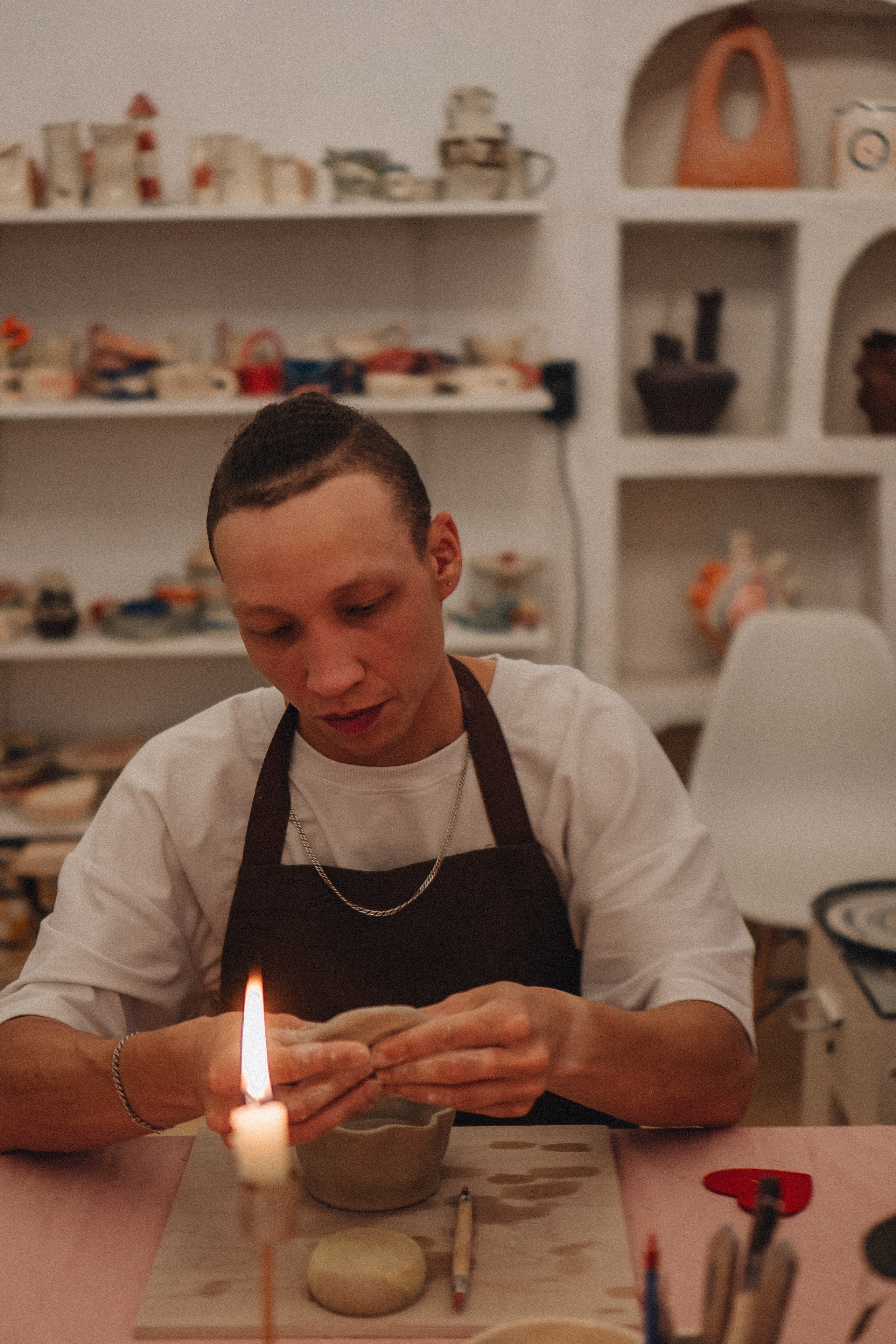 СВИДАНИЕ В ГОНЧАРНОЙ МАСТЕРСКОЙ. Профессиональный фотограф, Санкт-Петербург — Виктория Богомолова