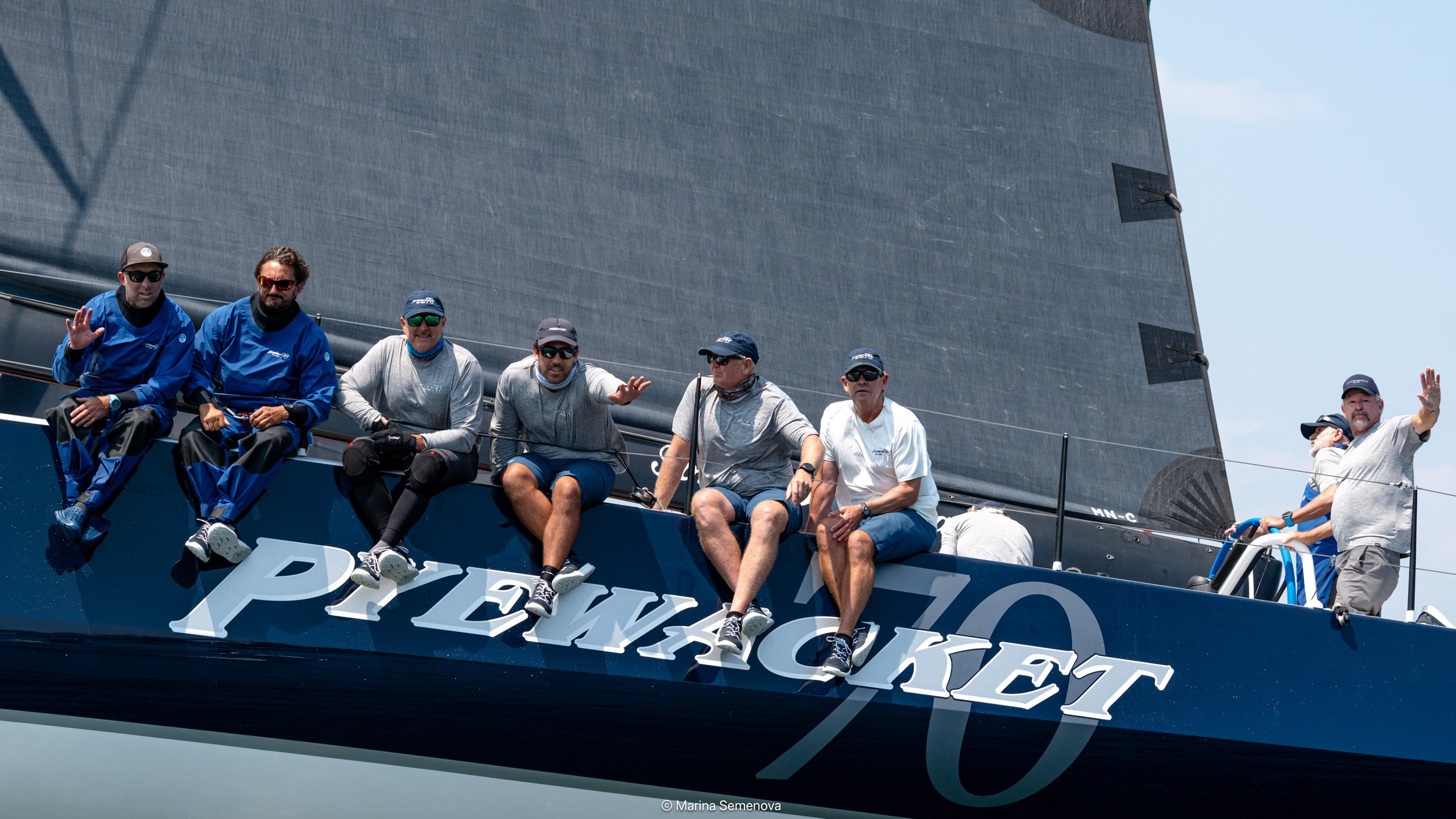 The lates shoot. Sailing Photographer Marina Semenova