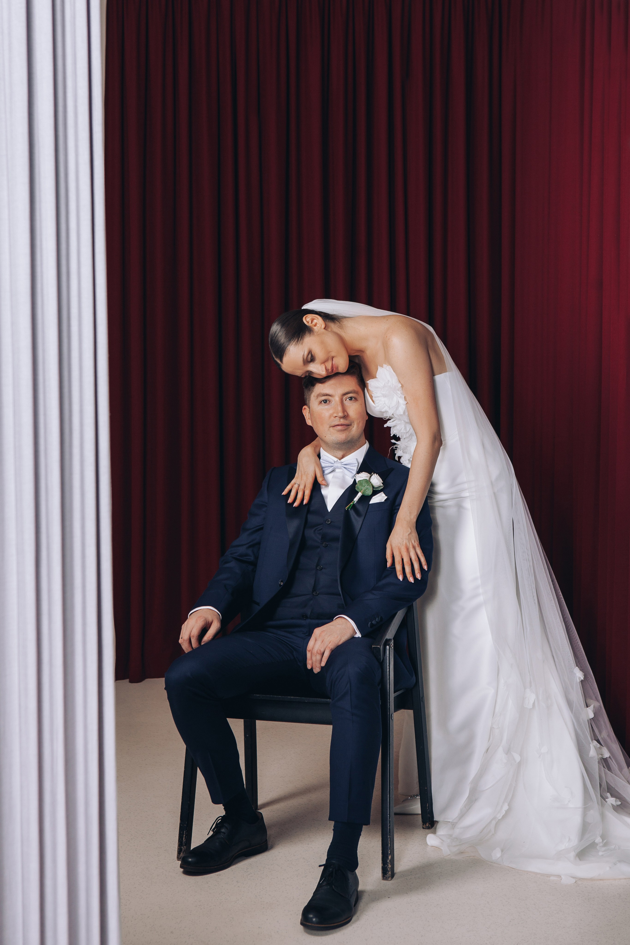 Фотосессия жениха и невесты в шипиловском загсе. Фотограф Ольга Ефремова