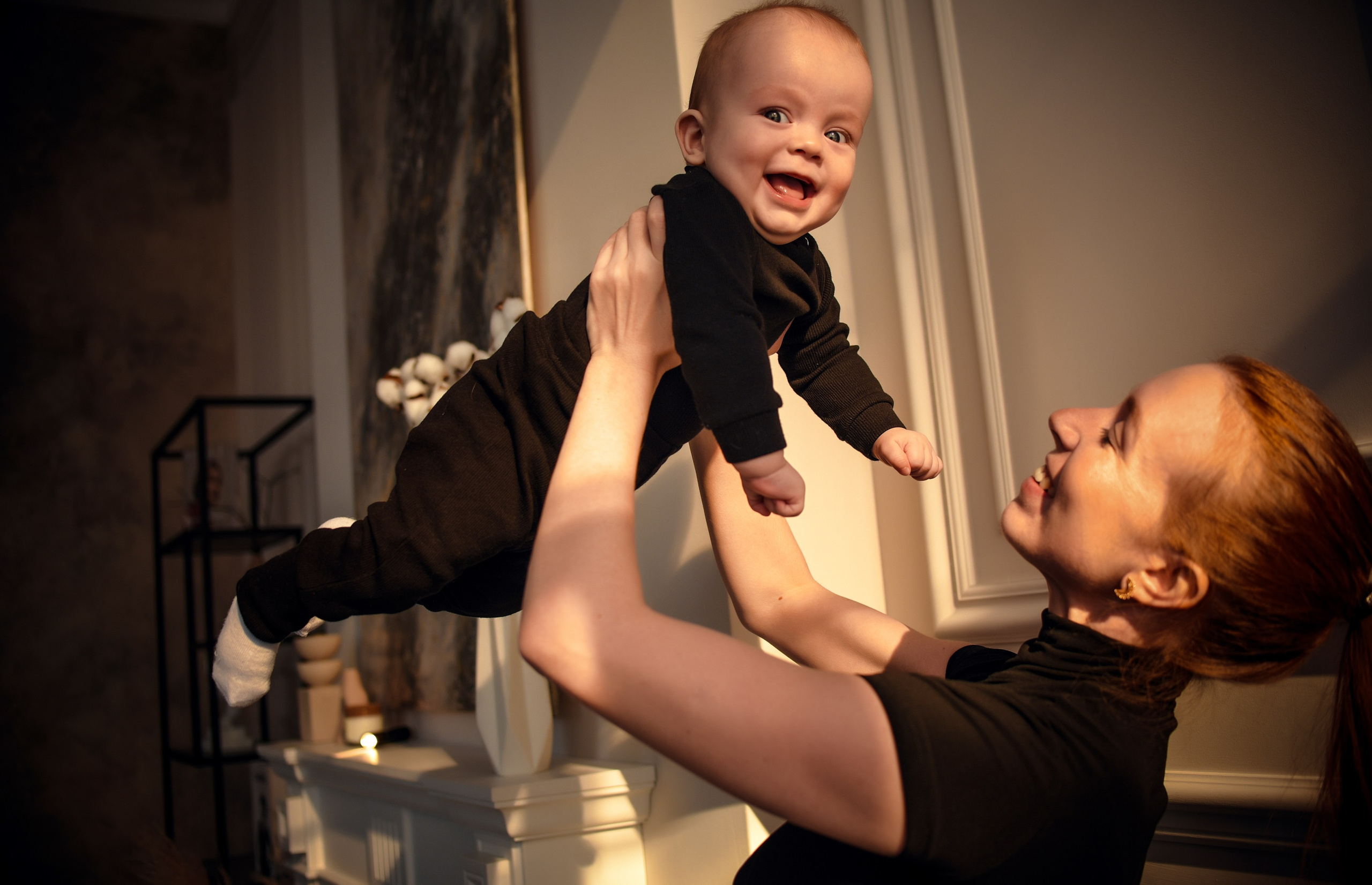 Семейная студийная фотосессия 3. Свадебный, семейный, детский, контент фотограф в Омске Максим Ильин