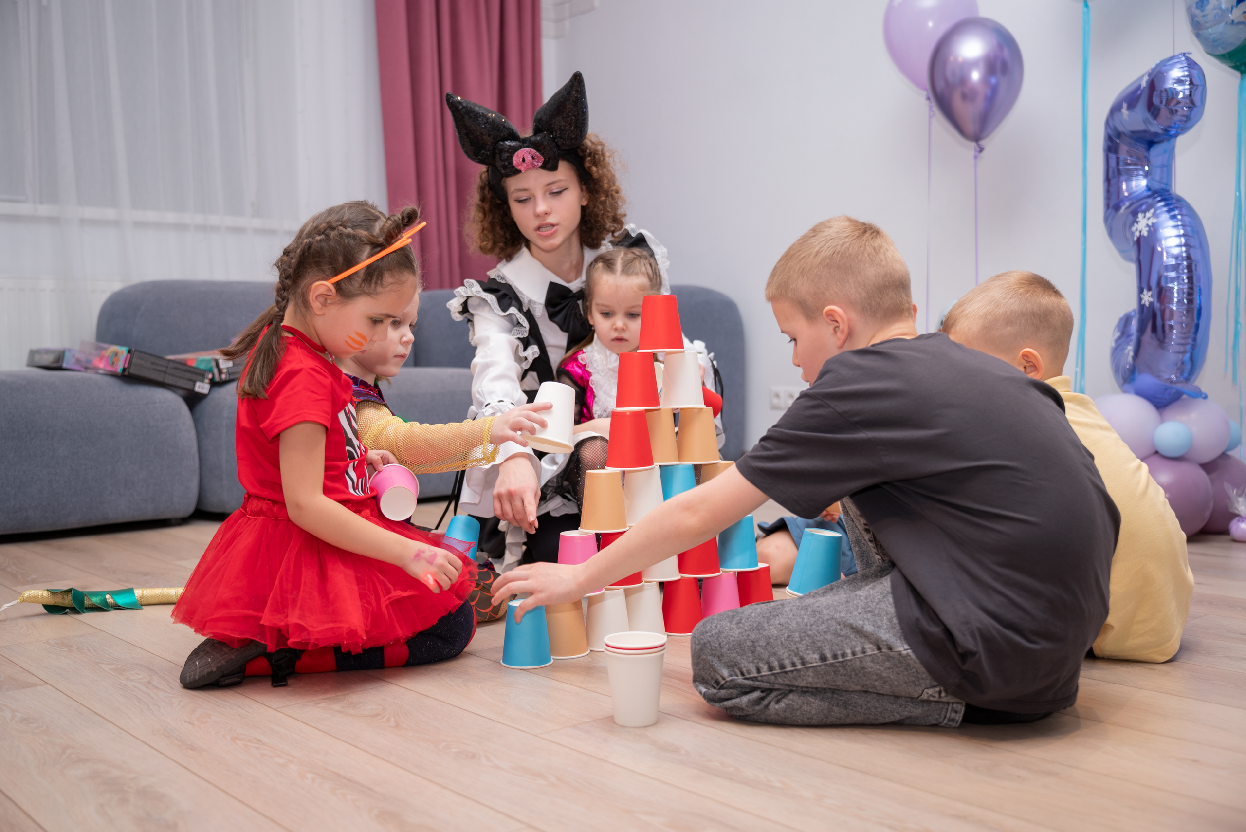 Репортажна съемка детского дня рождения в флоте. Фотограф в Химках, Сходни и Зеленограде Изюмцева Татьяна