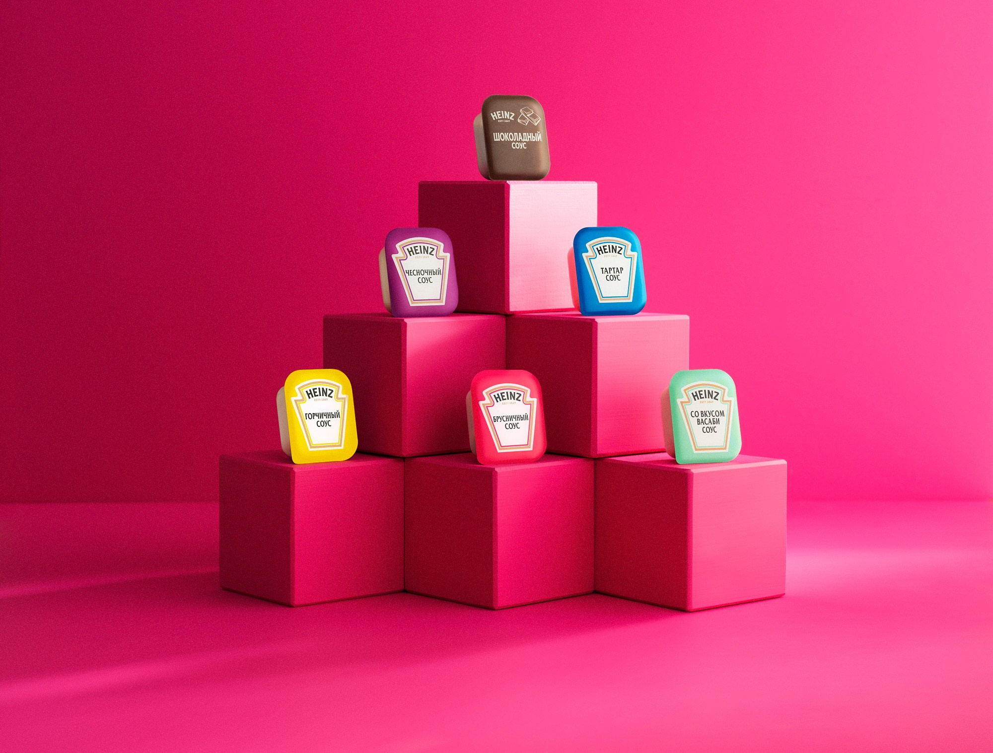 Яркая рекламная съемка для Heinz