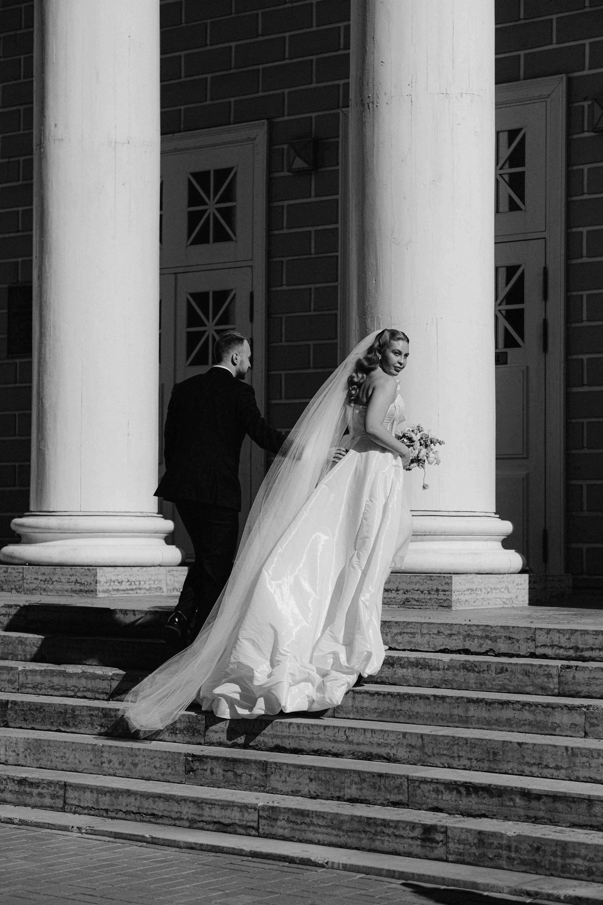 Сентиментальная свадебная фотография