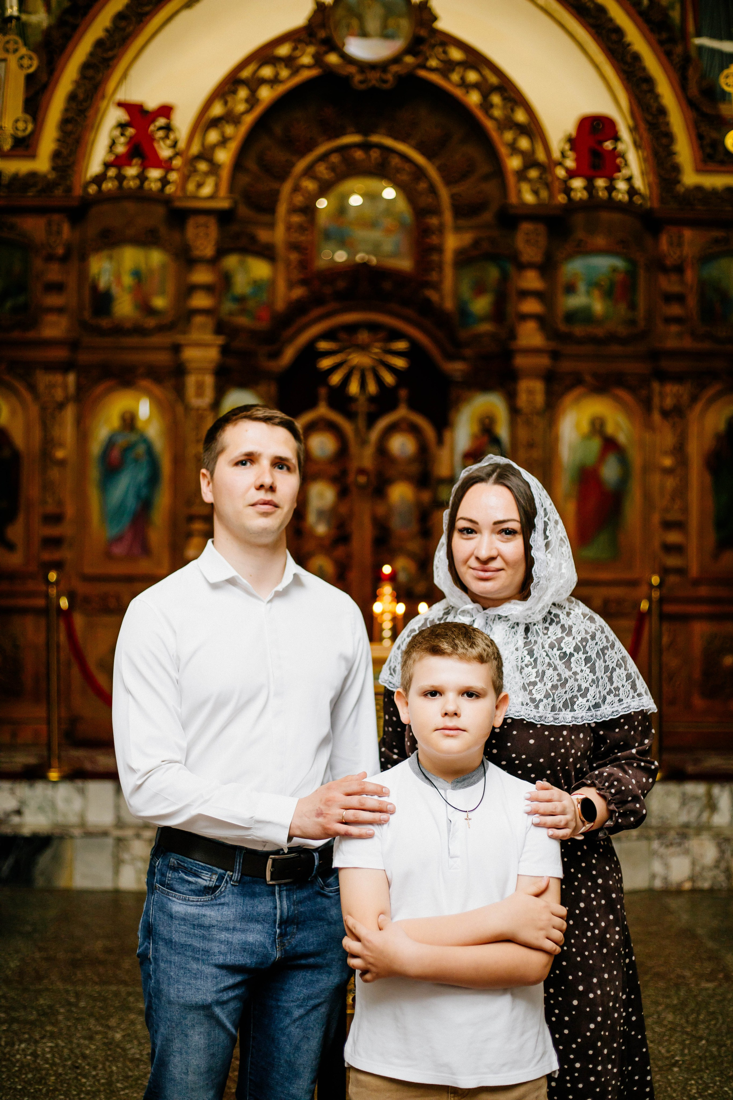 Крещение. Рыжова Тамара