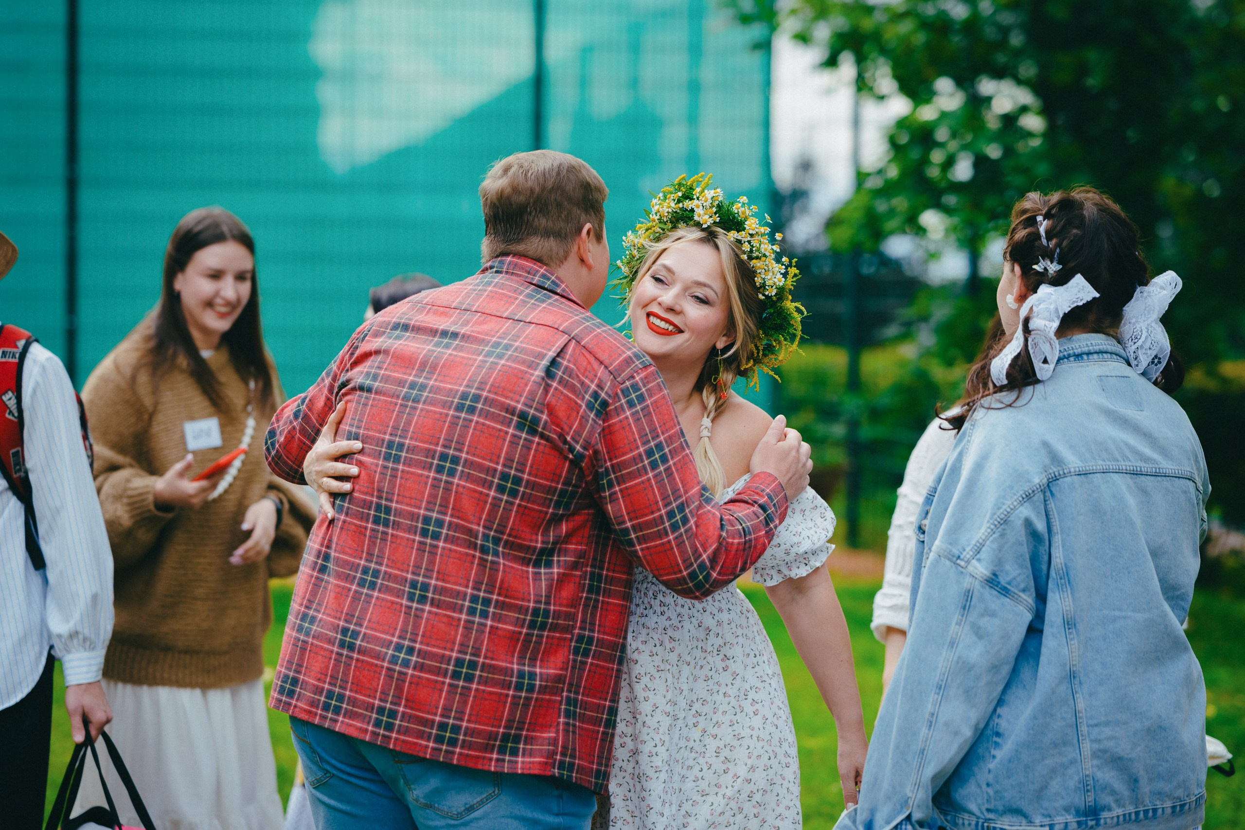 Корпоратив летом под открытым небом. Komonev