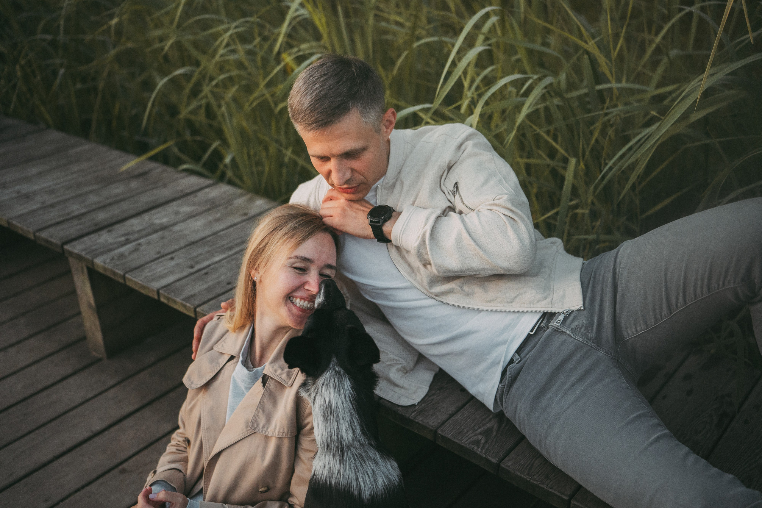 Катя, Сергей и Флинт. Фотограф анималист в Москве и Санкт-Петербурге Свиридова Анна