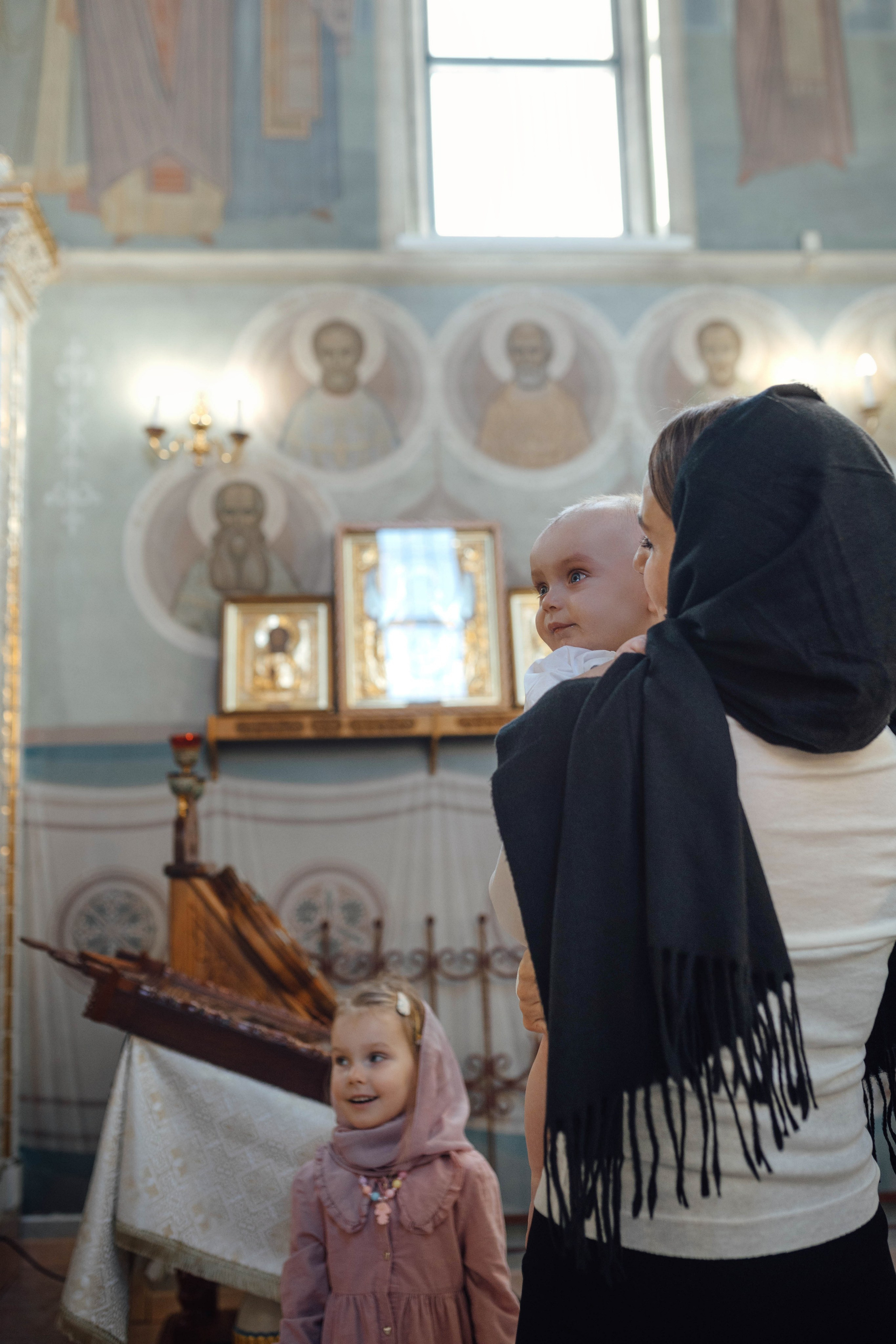 Крещение Александра, храм Иова Многострадального (Дом Милосердия), Минск, январь 2026