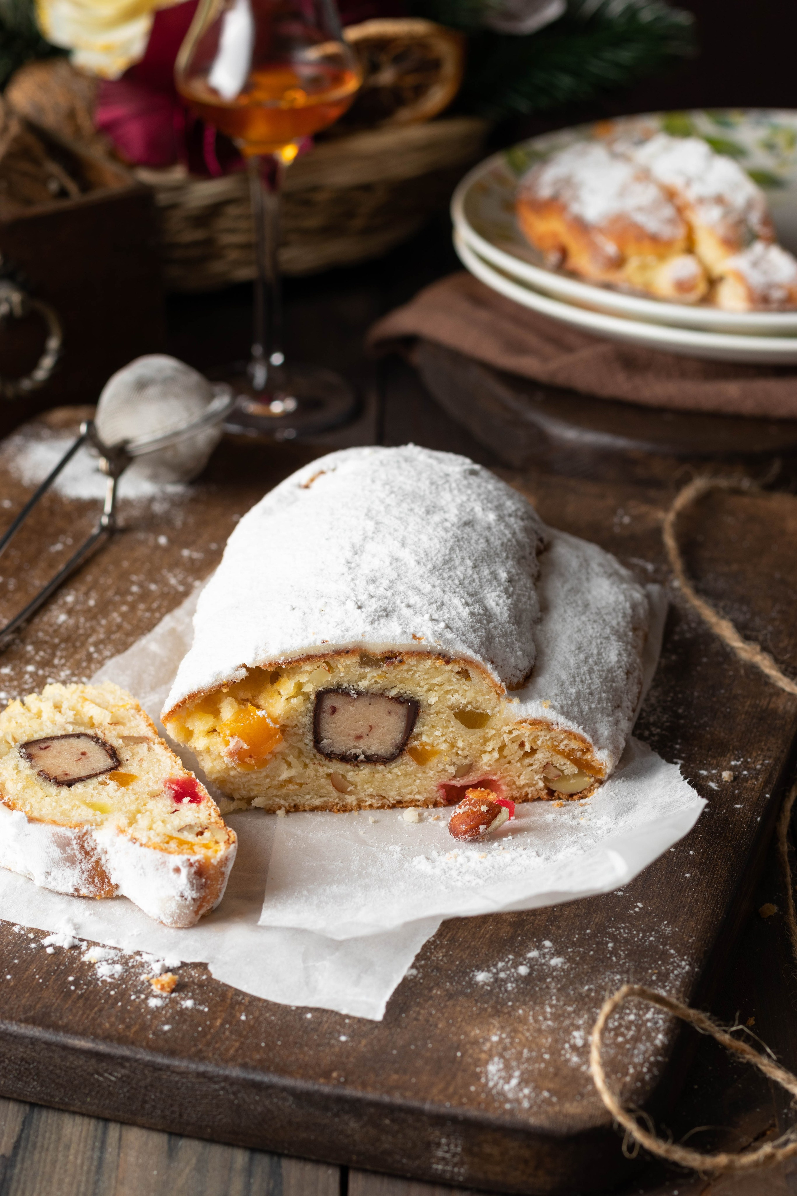 Штоллен классический. Ольга Кирсанова фуд-фотограф, фуд-стилист, Москва