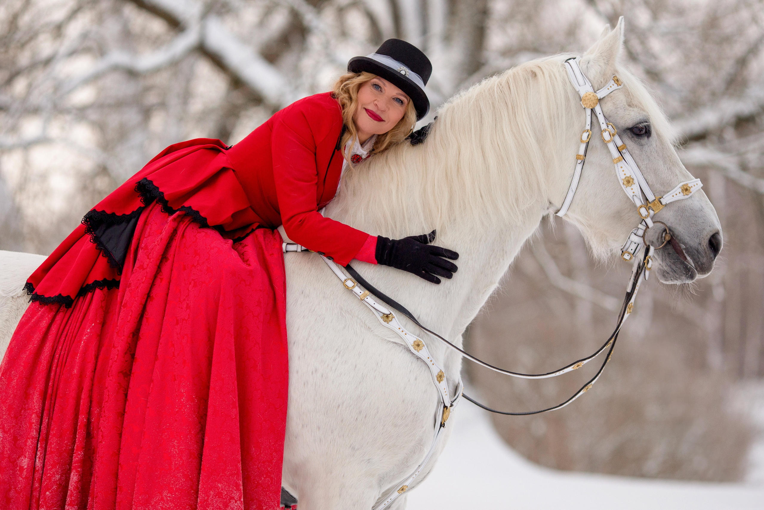 Зимняя фотосессия у замка БИП