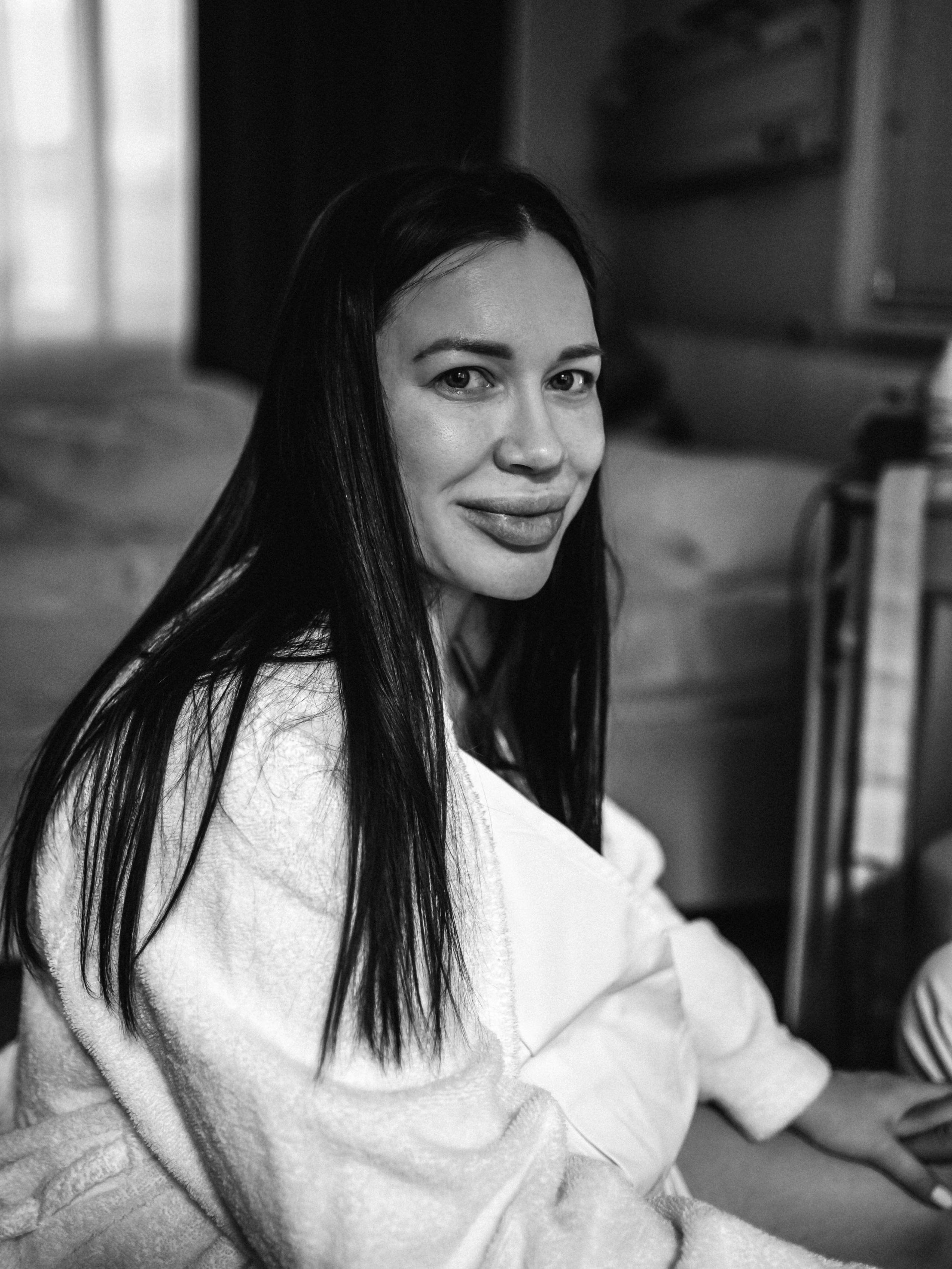 Съемка родов ЧБ. Фотограф и видеограф на роды в Москве Подшивалова Полина