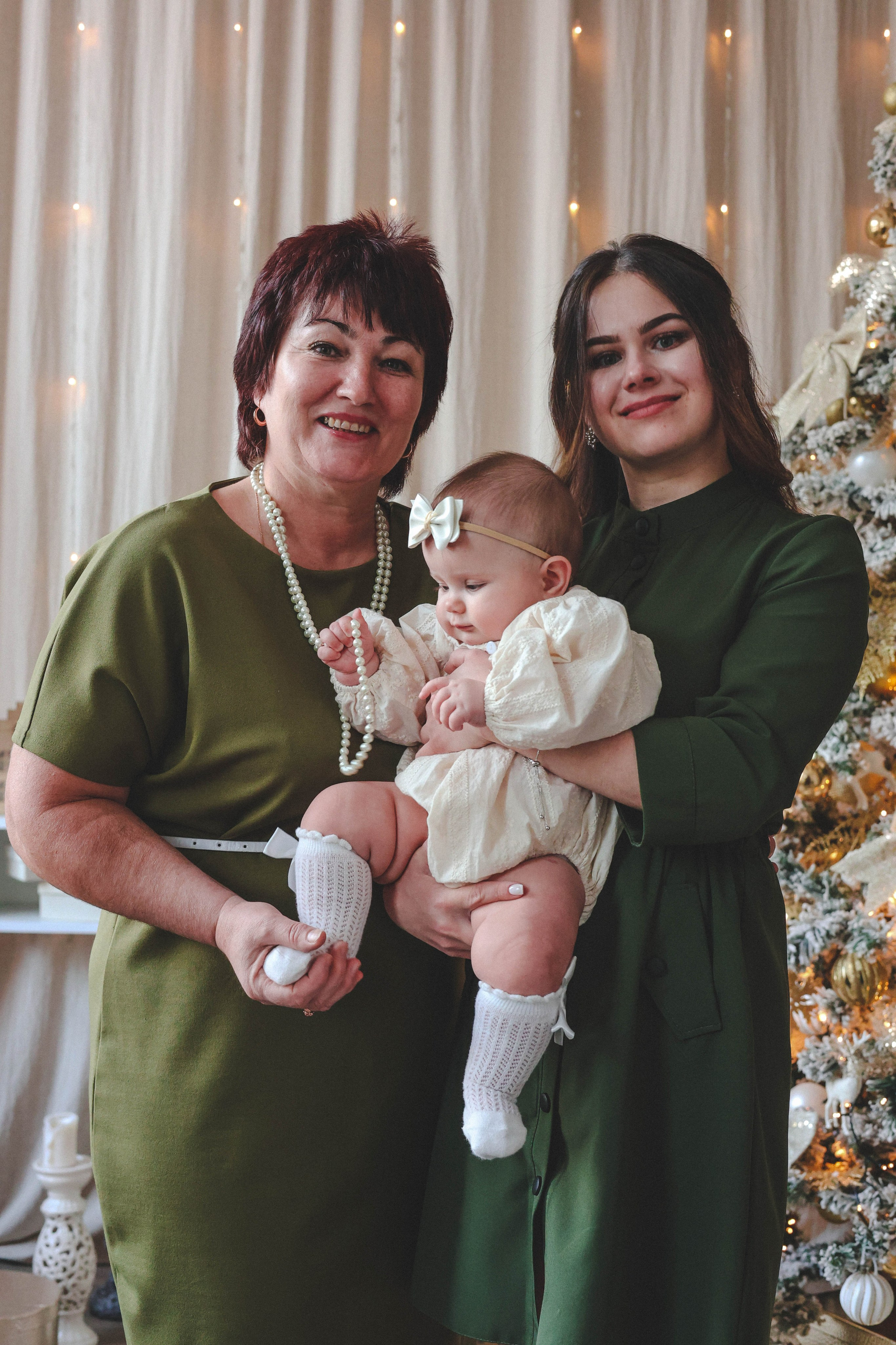 Новогодняя история «Светлана и ее семья». Фотограф в Москве Анастасия Калинина