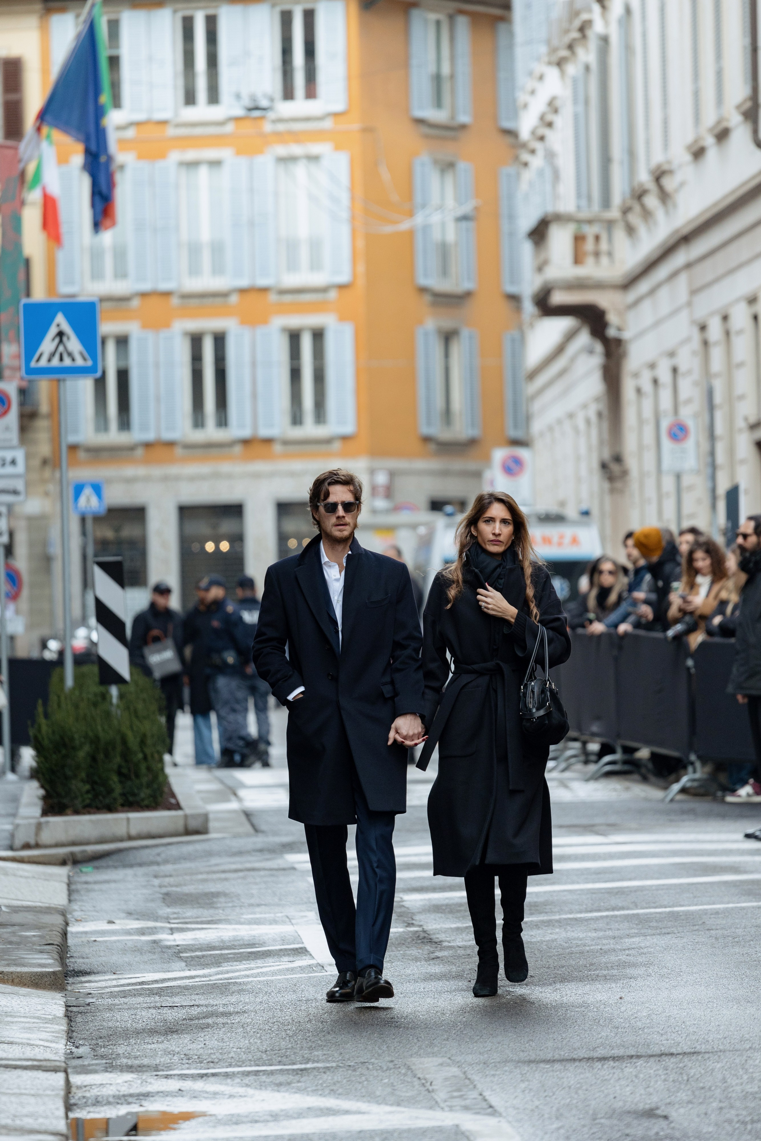 ARMANI MFW FALL/WINTER 24/25. Photographer in Milan Ivan Goncharov