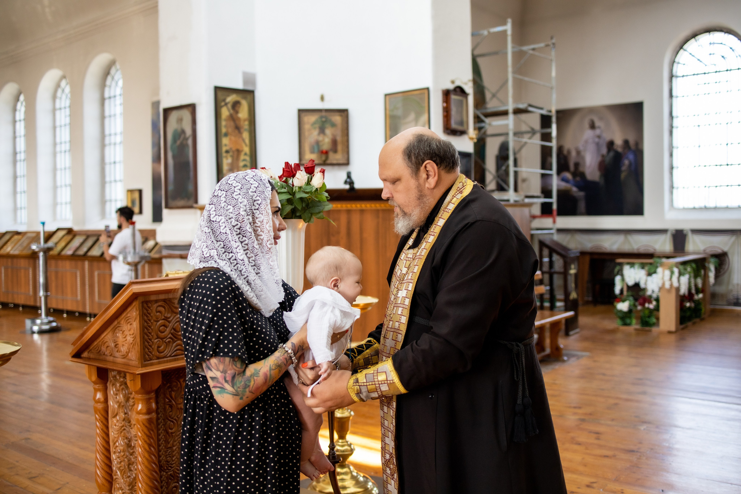 Крещение Вовочки. Фотограф Надежда Лукьянова