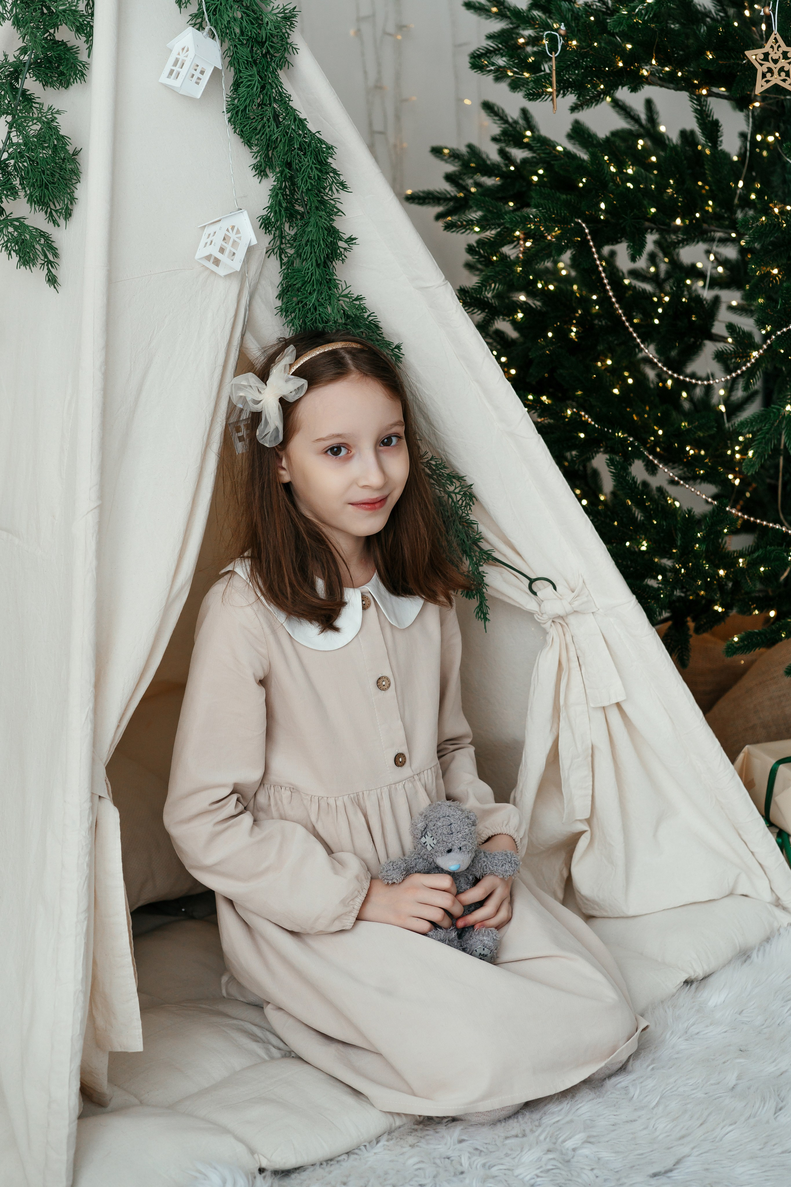 Новогодняя семейная фотосессия. Фотограф Ким Наталья в Красноярске